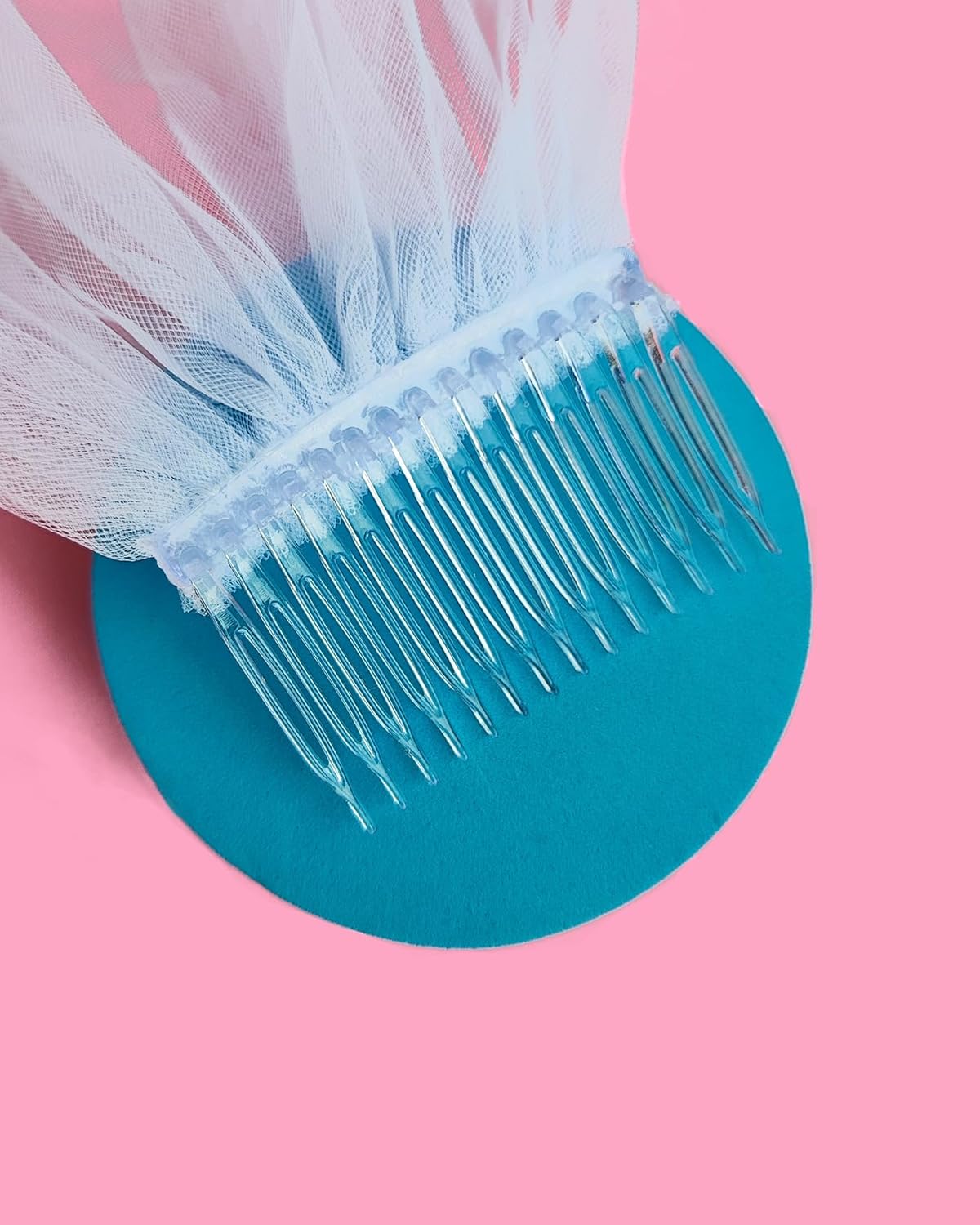 Bride To Be Embroidered Veil - Embroidered Veil for Bachelorette Party, Bach Party Favors Accessory, Bride To Be Headband, White Head Peace for Bridal Shower, Engagement Party, Wedding and Gift