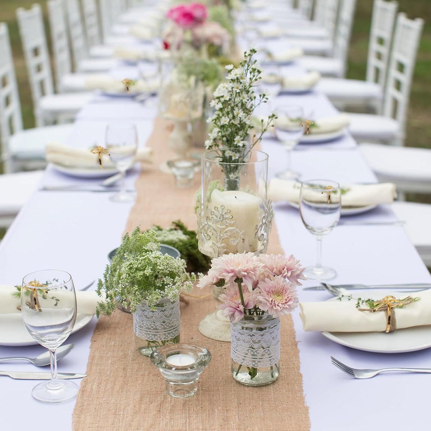 Bokon 50 Pcs Gold Napkin Rings Metal Napkin Holders Rings Bulk for Dining Anniversary Wedding Dinner Birthday Holiday Party Banquet Table Decoration (Bow Tie)