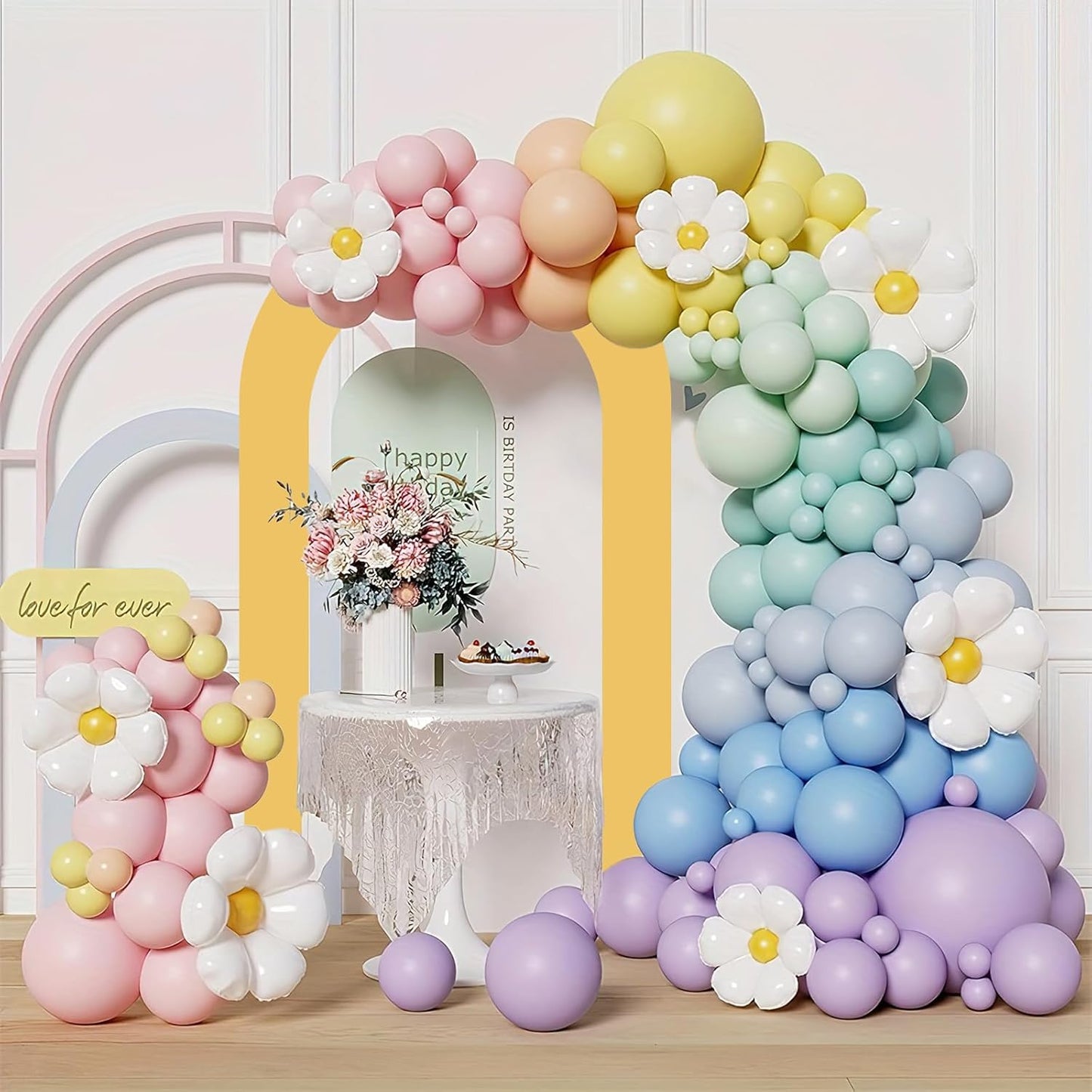 Open Arch Backdrop Stand,Double Arch Frame U Shaped Wedding Arches for Wedding Ceremony Birthday Party Bridal Baby Shower Photo Booth Garden Floral Balloon Arch Decoration