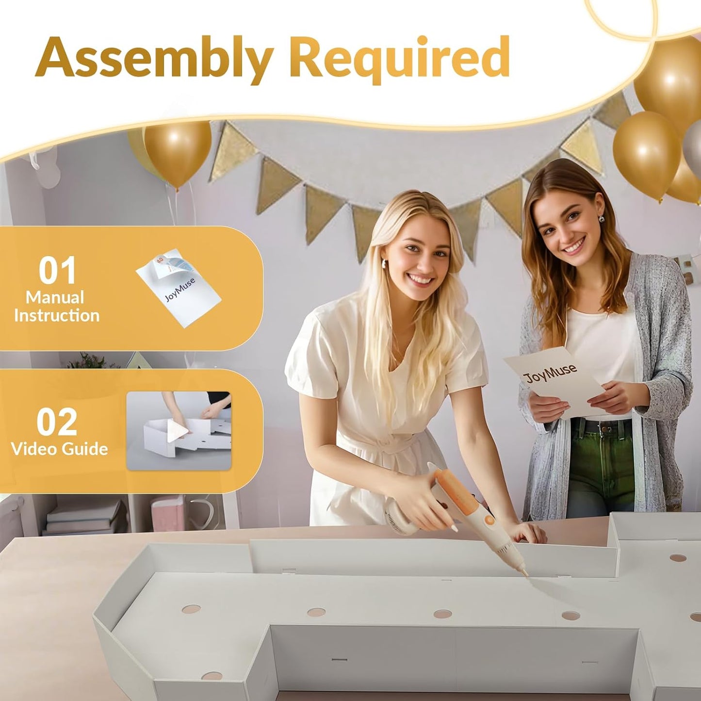 JoyMuse 4FT Marquee Light Up Letters, Large Marquee Letters 4 Feet Tall for Marry Me Proposal Decorations, Letter F