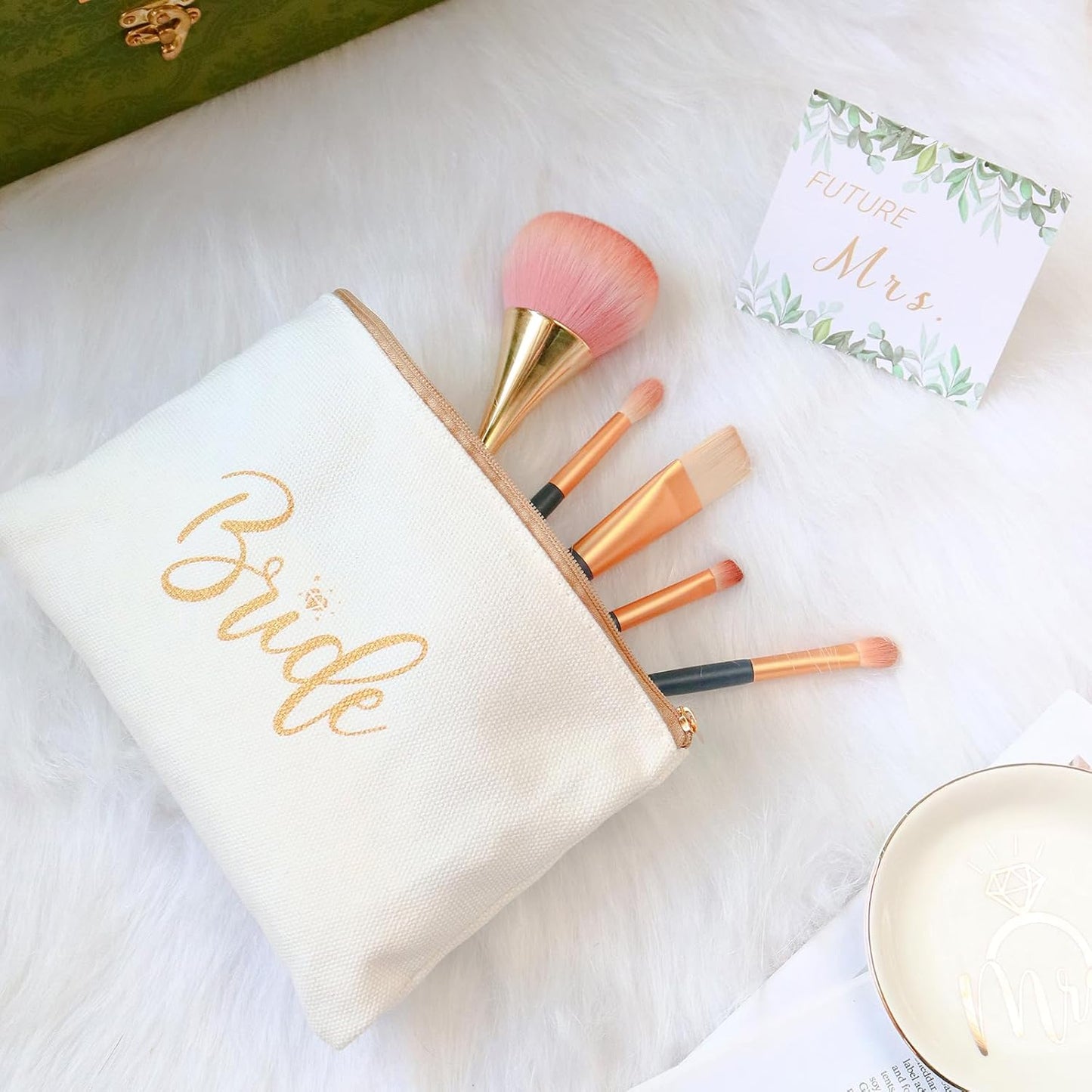 Bride To Be Gifts Box, Bridal Shower Bachelorette Gifts for Bride, Engagement Gifts for Her, Newly Engaged Wedding Fiance Gifts for Women, Bachelorette Party Favors Future Mrs Gifts Basket