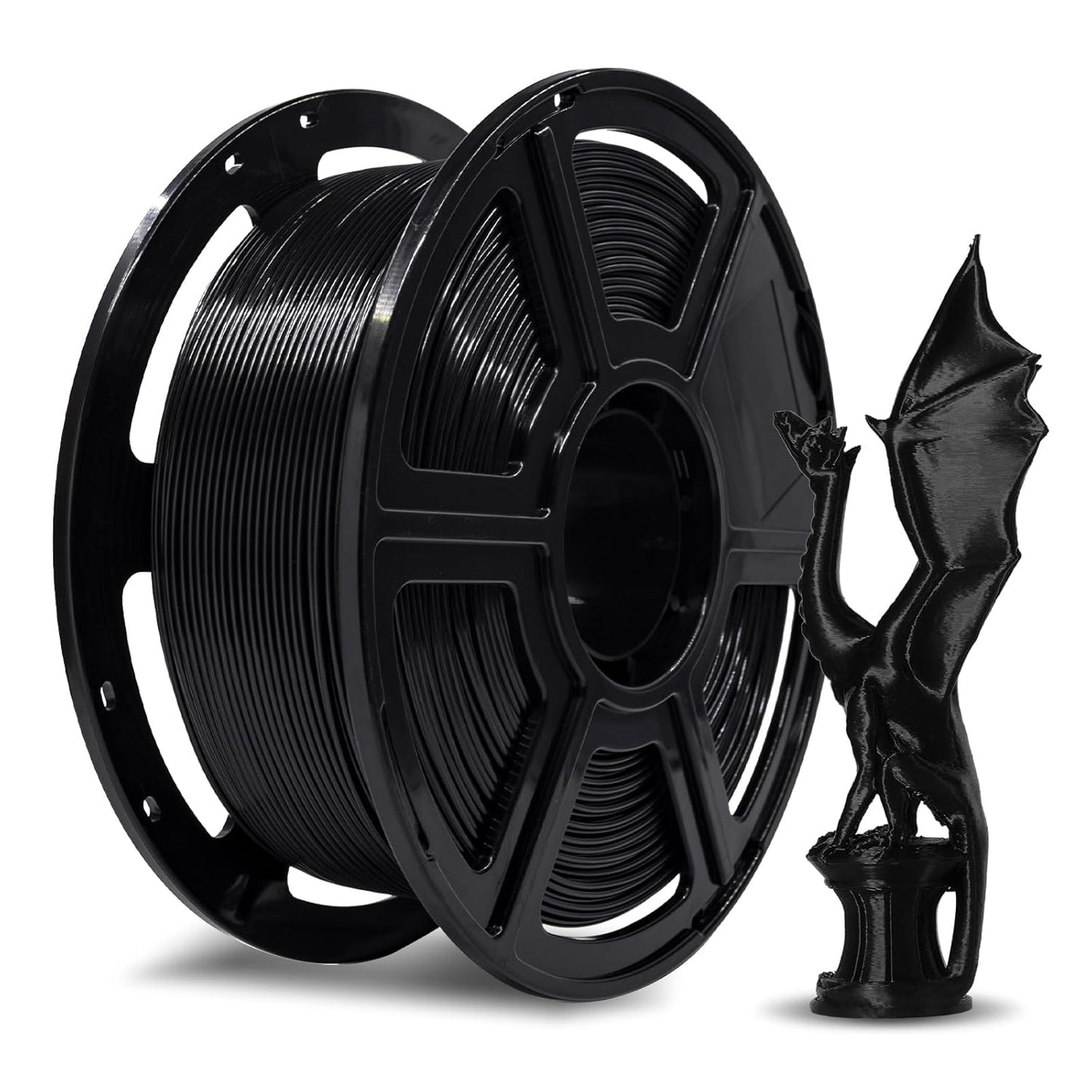 FLASHFORGE High Speed PLA Filament, 1.75mm, 500mm/s, High Speed Printing, Fast 3D Printer Filament, Robust and High Flow for Fast Printing, 2.2lbs/Spool
