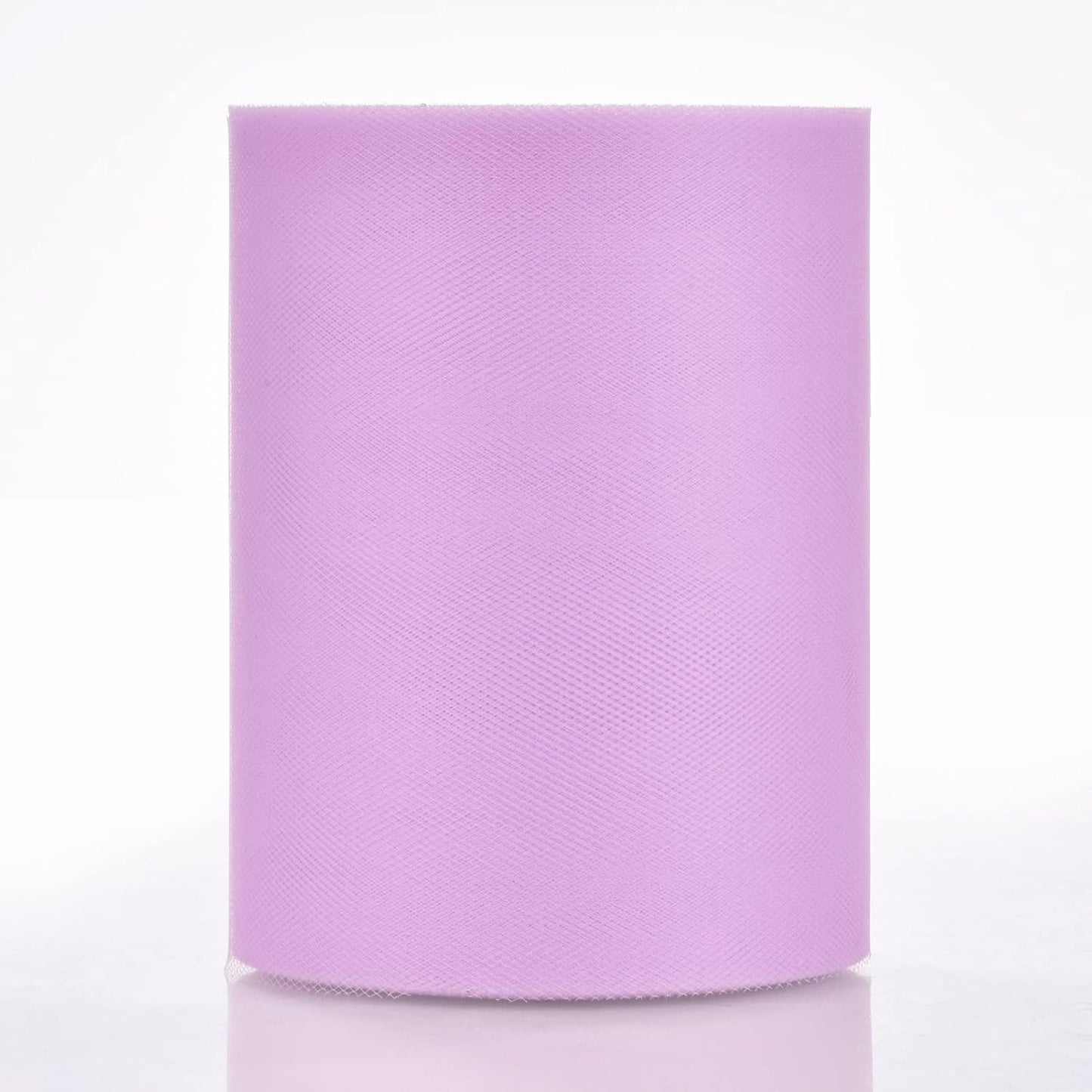 Tulle Rolls 6” by 100 Yards (300 feet) Tulle Roll Spool Fabric for DIY Tutu Skirts Wedding Baby Shower Crafts Decorations Party Supplies(Lilac)