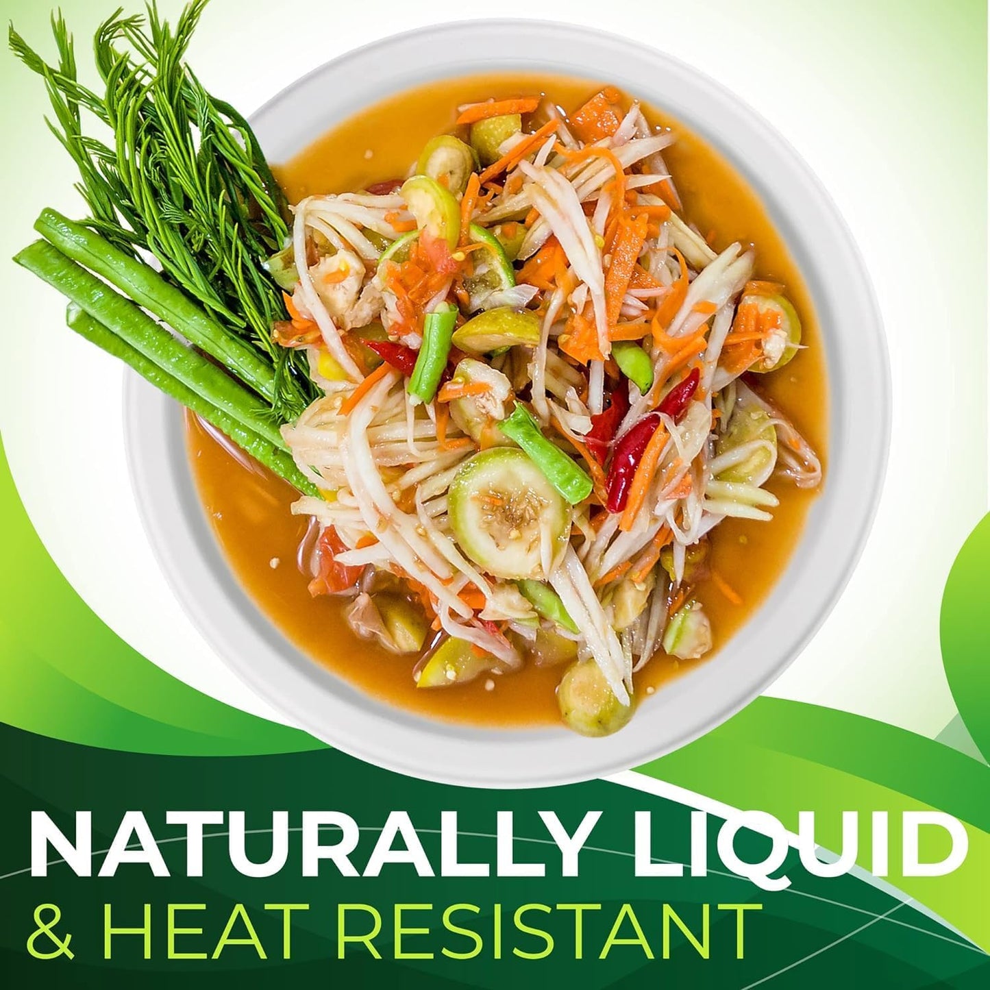 150pcs 100% Compostable 9in Paper Plates, Heavy Duty Disposable Eco Friendly Dinner Plates, Biodegradable Made of Sugarcane Fiber