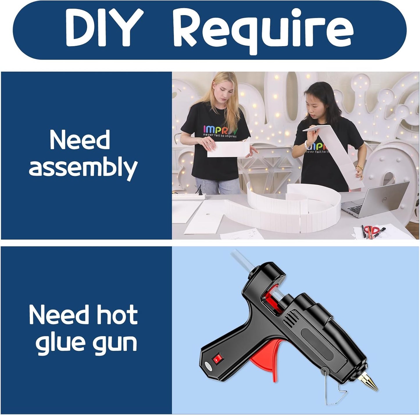 Marquee Numbers 3 Feet Tall Big Light Up Numbers 3rd 13th 30th Happy Birthday Decorations Girl Boy White Anniversary Party Decor Large Cardboard Prop Backdrop Sign 3