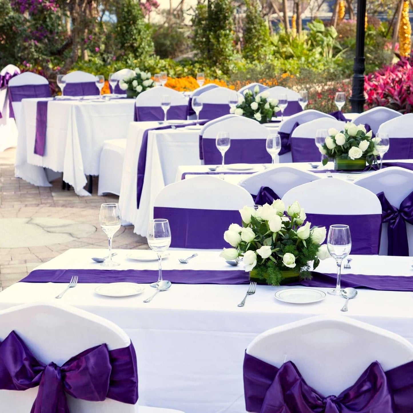 10 x 7 Feet Purple Backdrop Curtain for Partie, Background Curtains for Photoshoot, Birthday, Wedding, Halloween, Thanksgiving, Christmas, New Year Party Decorations 5Ft x 7Ft, 2 Panels