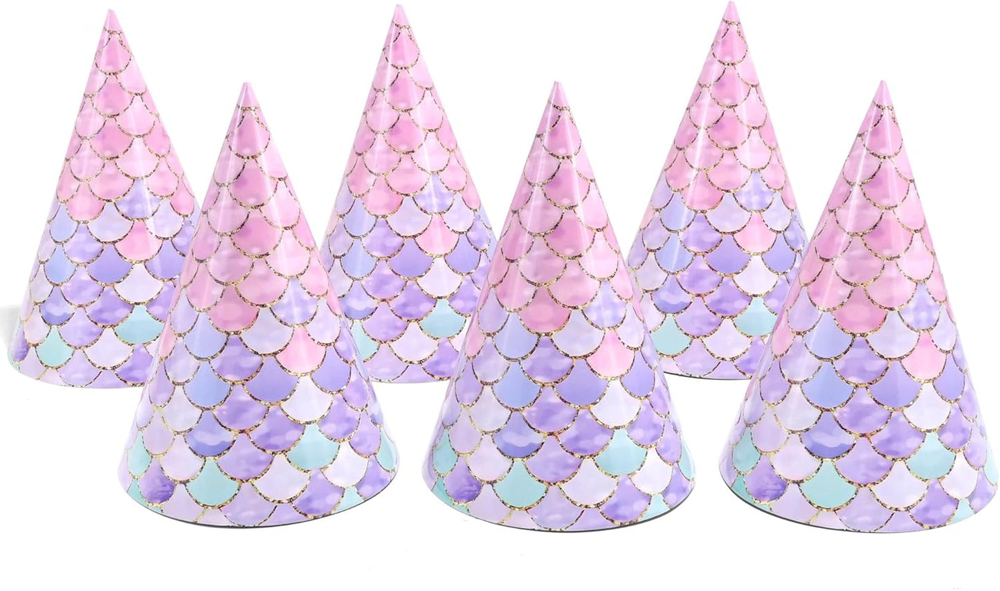 CANREVEL 12 PCS Party Hats for Kids and Adults, Party Headwear, Happy Birthday Hats, Birthday Party Decorations