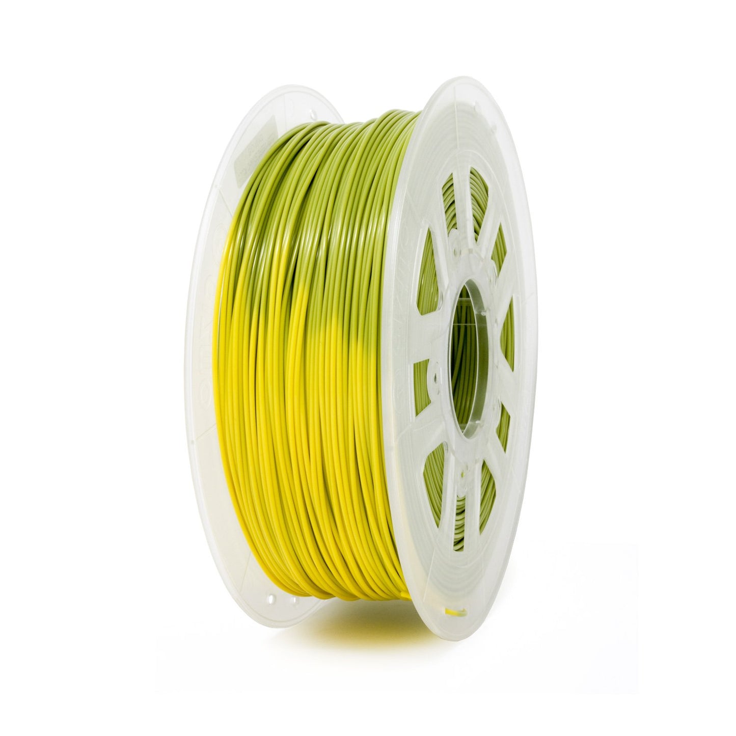 Gizmo Dorks 3mm (2.85mm) ABS Filament 1kg / 2.2lb for 3D Printers, Color Change Green to Yellow