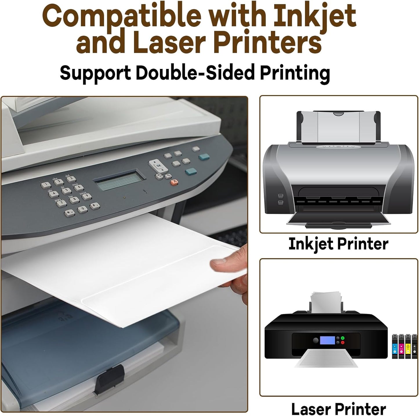 gisgfim 1000 Pcs A2 Envelopes 4.375x5.75 Inches Self Adhesive Invitation Envelopes for 4x5 Cards Printable Mailing Mailers Bulk for Wedding Baby Shower Postcard Photo Thank Notes Greeting Card