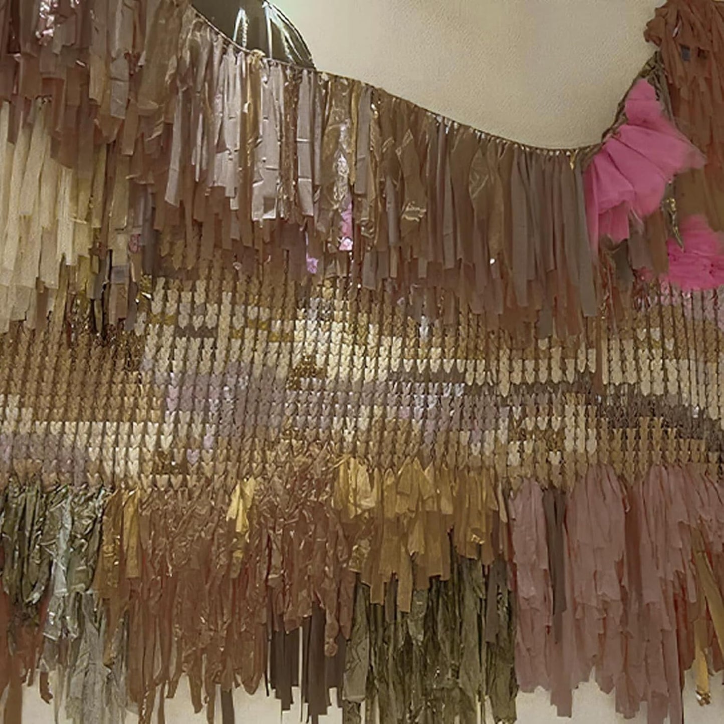 PartyWoo Brown Crepe Paper Streamers 4pcs 328ft Pack of Boho Neutral Crepe Paper Streamers for Birthday Baby Shower Wedding Graduation Anniversary Retirement Woodland Jungle Theme Party Decorations