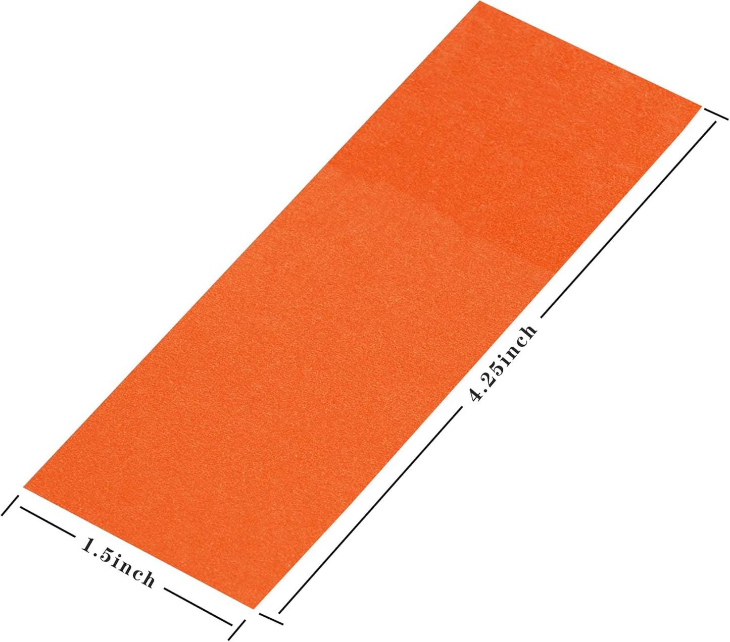 Germiwipe Paper Napkin Band Box of 500,Napkin Rings Self Adhesive,Silverware Wraps Bands (Orange - 500pcs)