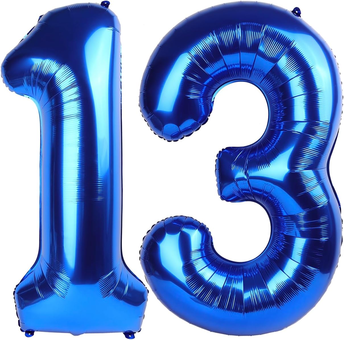 Large Navy Blue 13 Number Balloon 40 Inch, 13 Birthday Balloons, 13 Birthday Party Decorations, BirthdayParties Anniversary Graduation Supplies