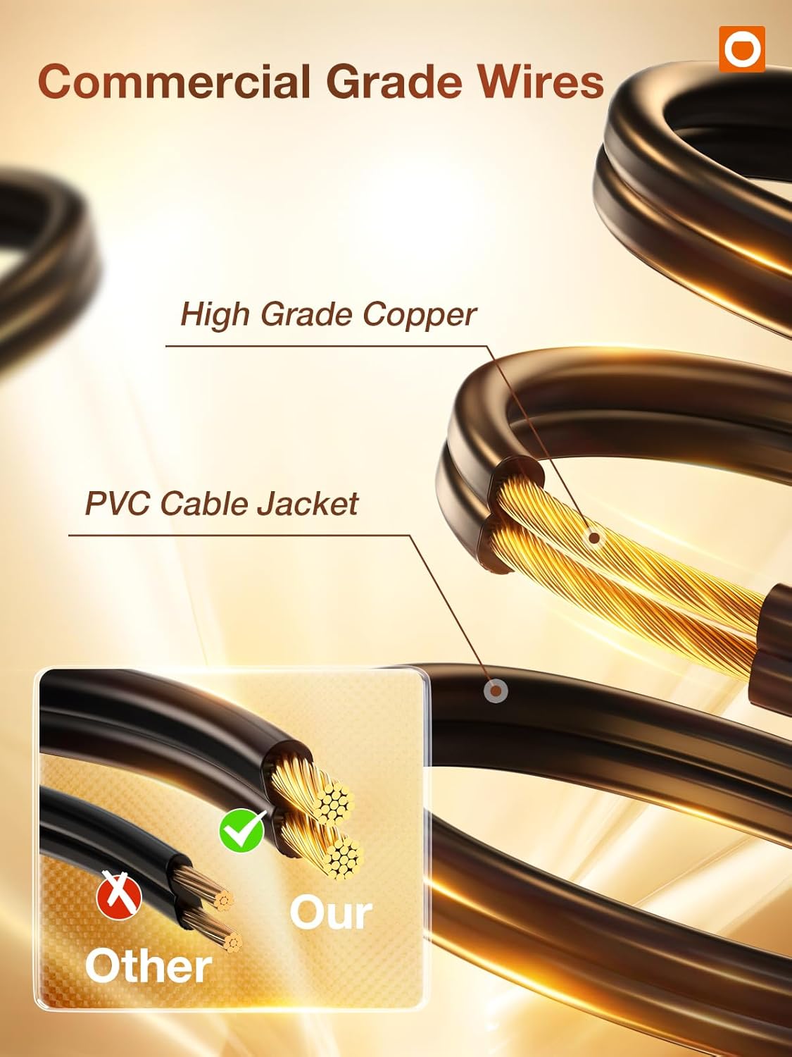 addlon LED Outdoor String Lights 36FT with Dimmable Edison Vintage Shatterproof Bulbs and Commercial Grade Weatherproof Strand - ETL Listed Heavy-Duty Decorative Lights for Patio Garden