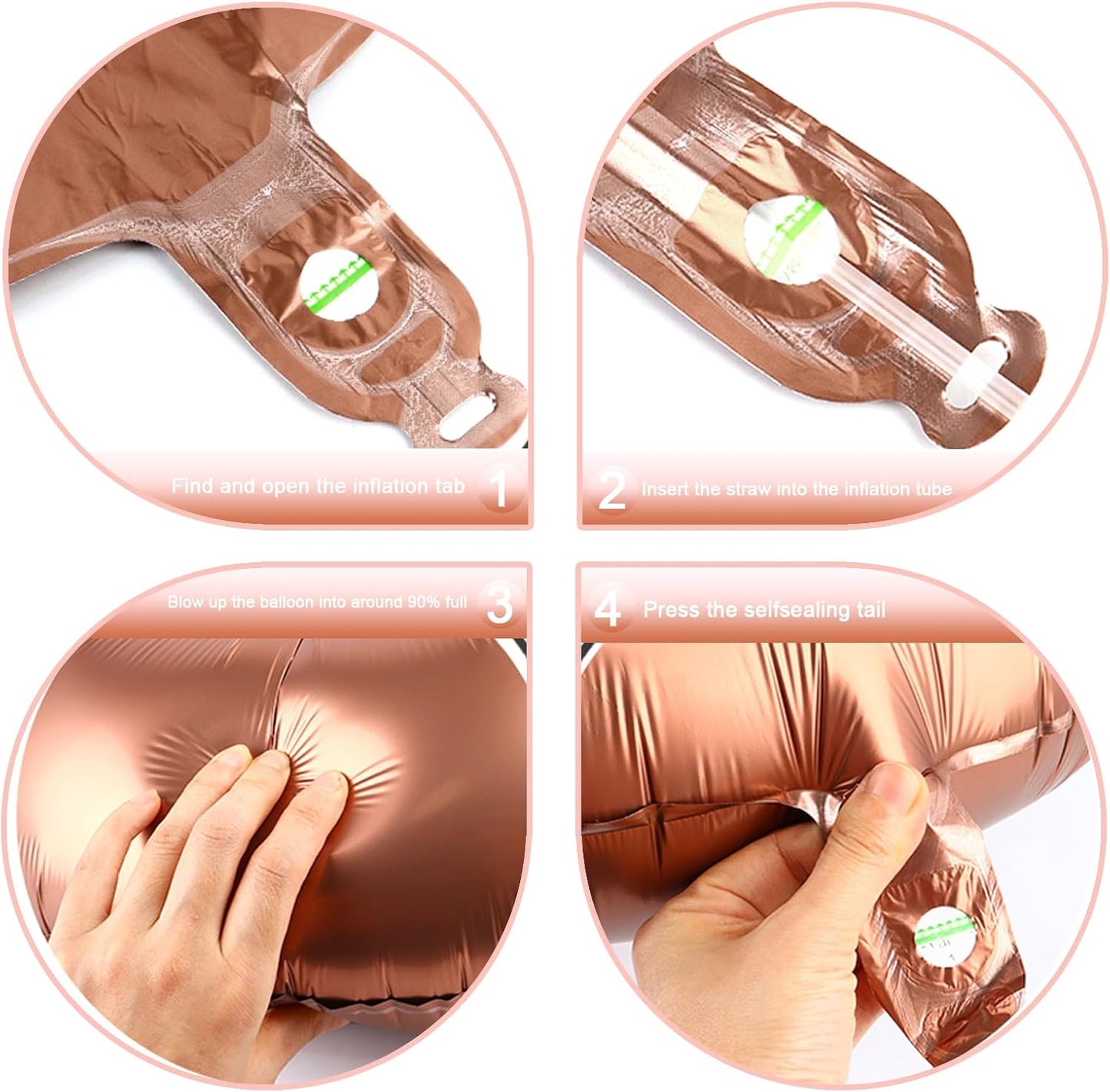 Large 40 Inch Coffee Brown 3 Number Balloon, 3 13 23 30 33 36 38 Dark Brown Birthday Party Decorations, Numbers Three Foil Balloons for Anniversary Party Graduations Celebration Supplies