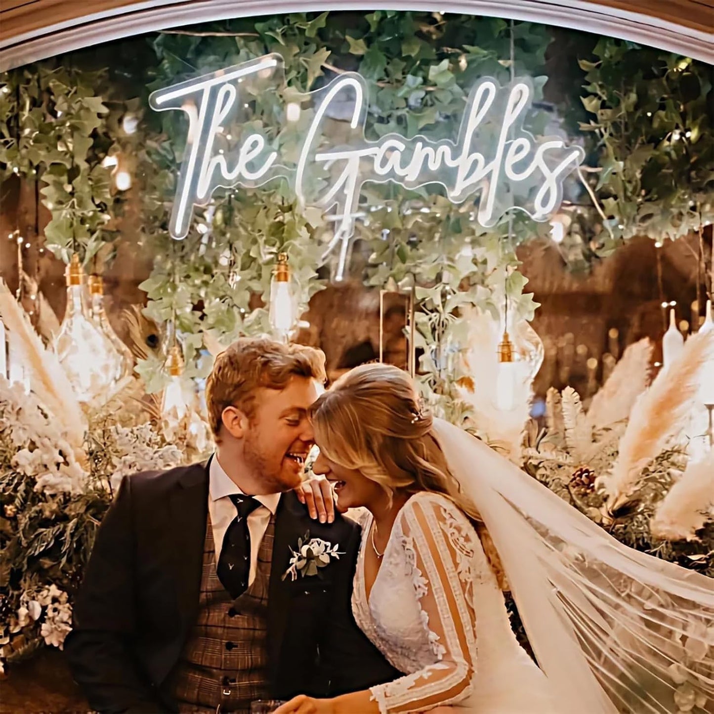 Custom Neon Sign, Neon Sign Customizable for Wedding Sign, LED Neon Name Sign Personalized for Business Bar Salon Beauty Studio Light Up Sign