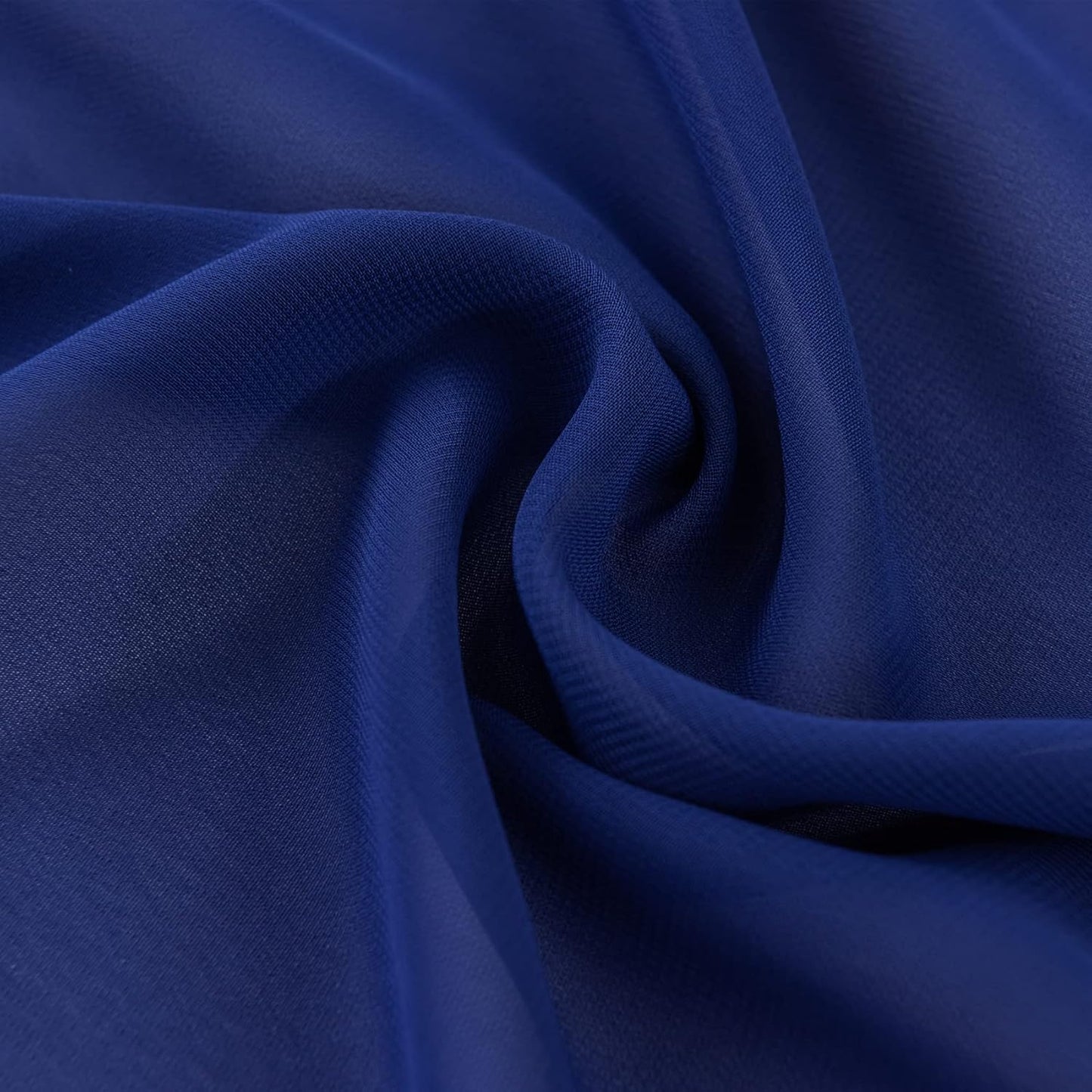 12Pack 9ft Chiffon Table Runner 14x108 Inch Sheer Romantic Table Runner for Wedding Birthday Party Bridal Shower Outdoor Decoration-Royal Blue