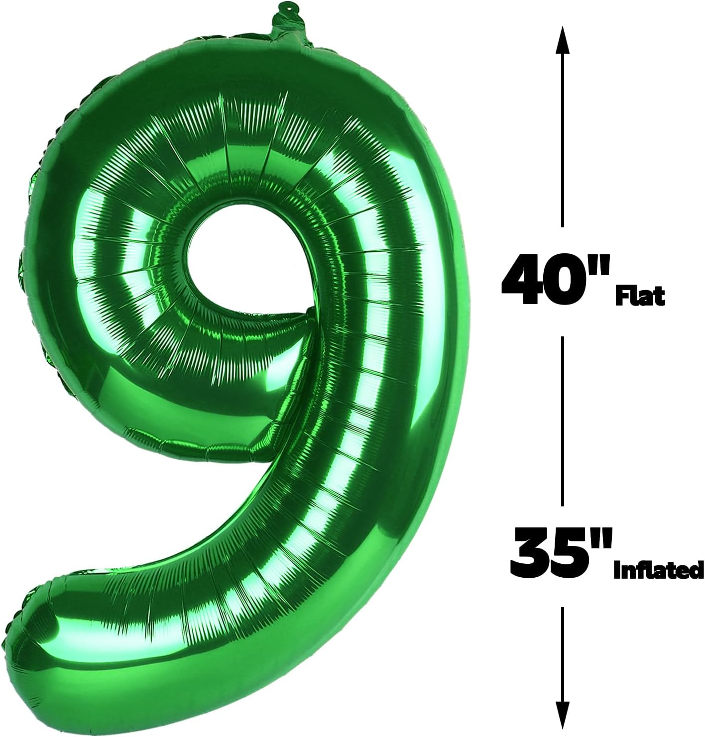 40 Inch Big Green 19 91 Balloon Number, Jumbo Giant Happy 19 91 Birthday Party Decorations, Large 19 91 Mylar Foil Anniversary Birthday Party Engagement Decorations