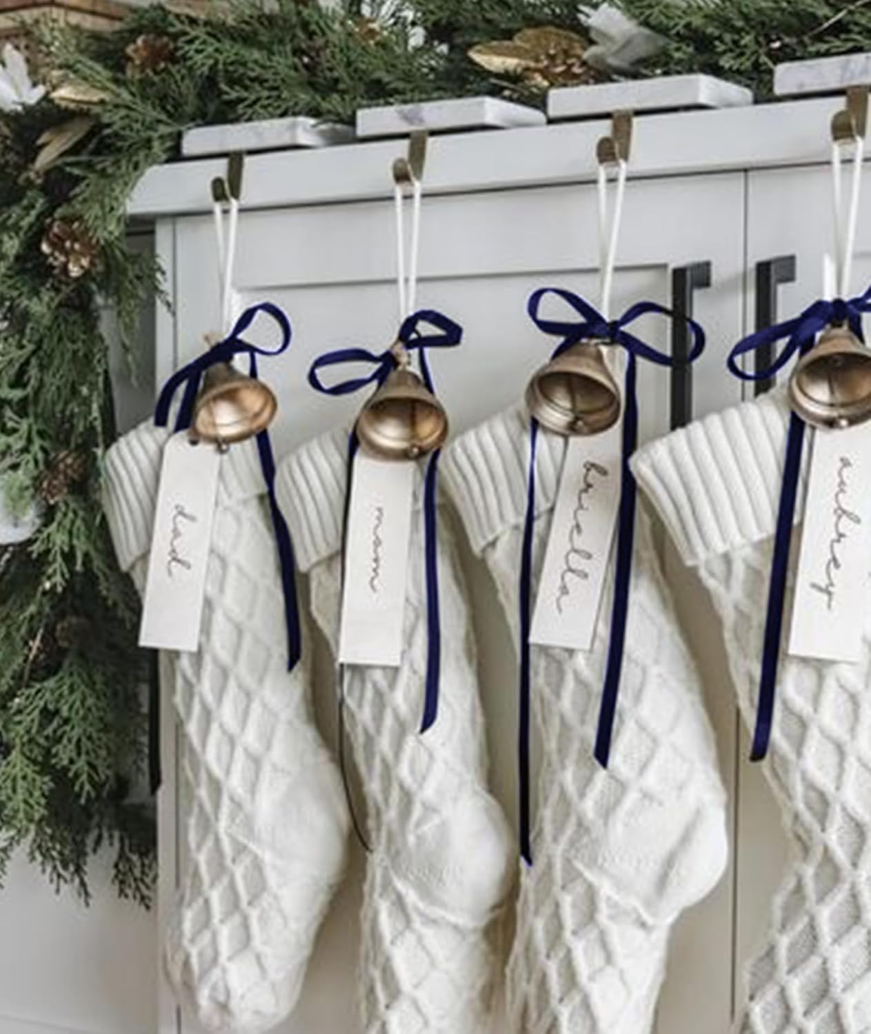 Navy Blue Velvet Ribbon 3/8'' 25 Yards for Christmas Tree, Gift Wrapping, Flower Bouquet, Wreath Decorations, Bow Making