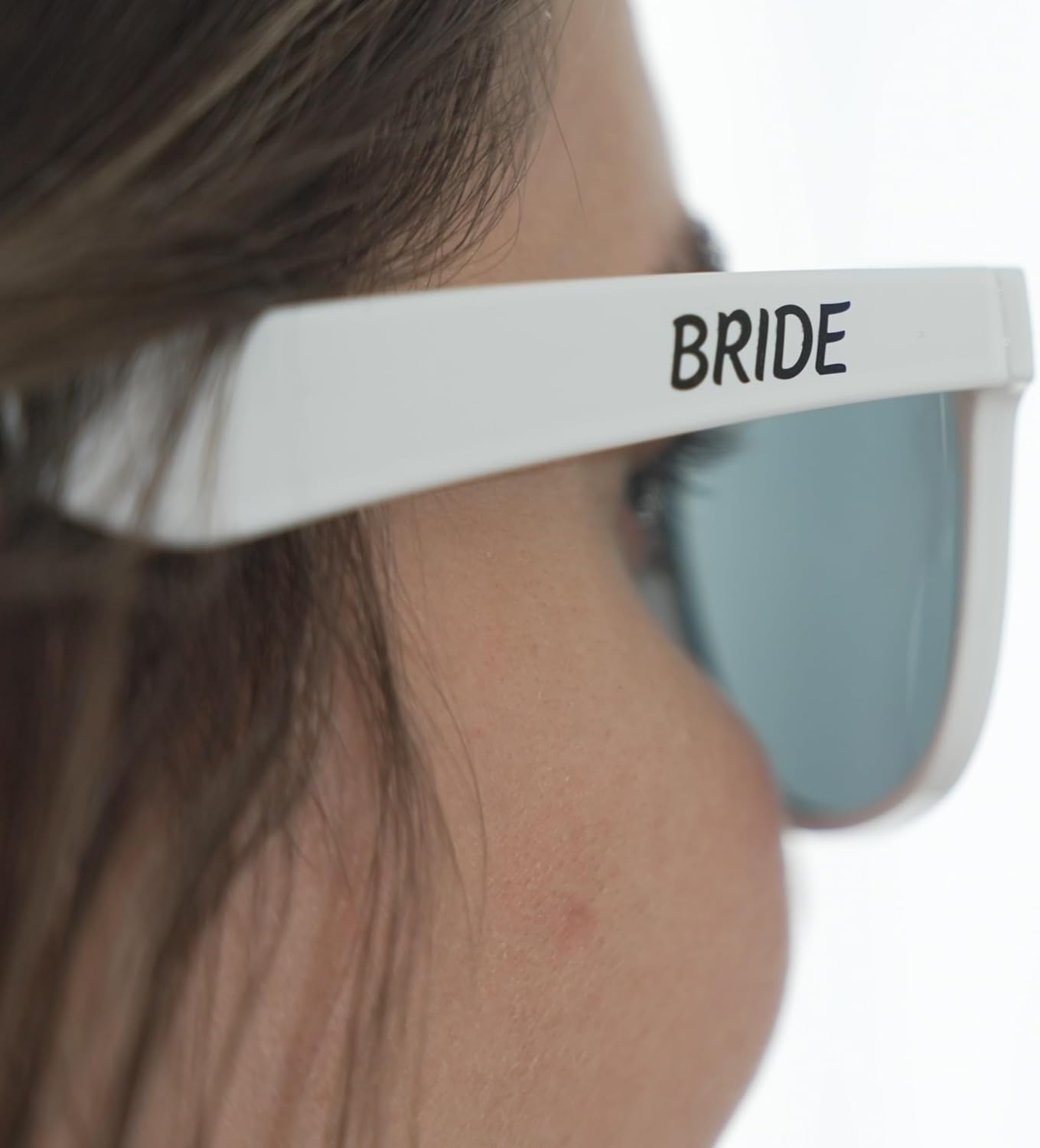 Bachelorette Party Sunglasses - Set of 1 Bride & 7 Team Bride Sun Glasses Pack of 8 Bridesmaid Favor Supplies Bridal Wedding