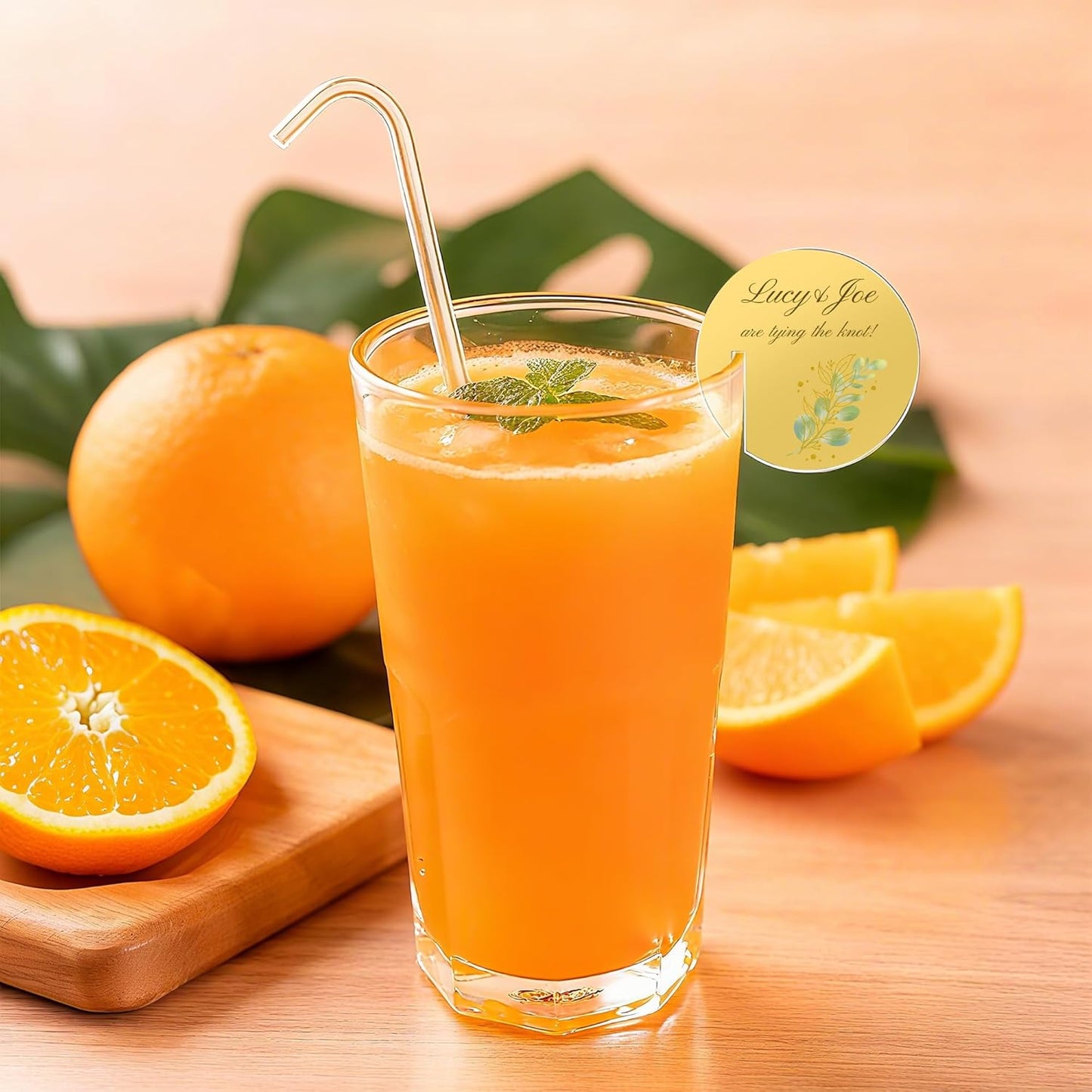 100 Pcs Wine Glass Name Tags, Personalized Wedding Drink Tags Reusable Circle Acrylic Labels Rim of Glass, Drink Markers to Write for Wedding Engagement Birthday Party Decorations