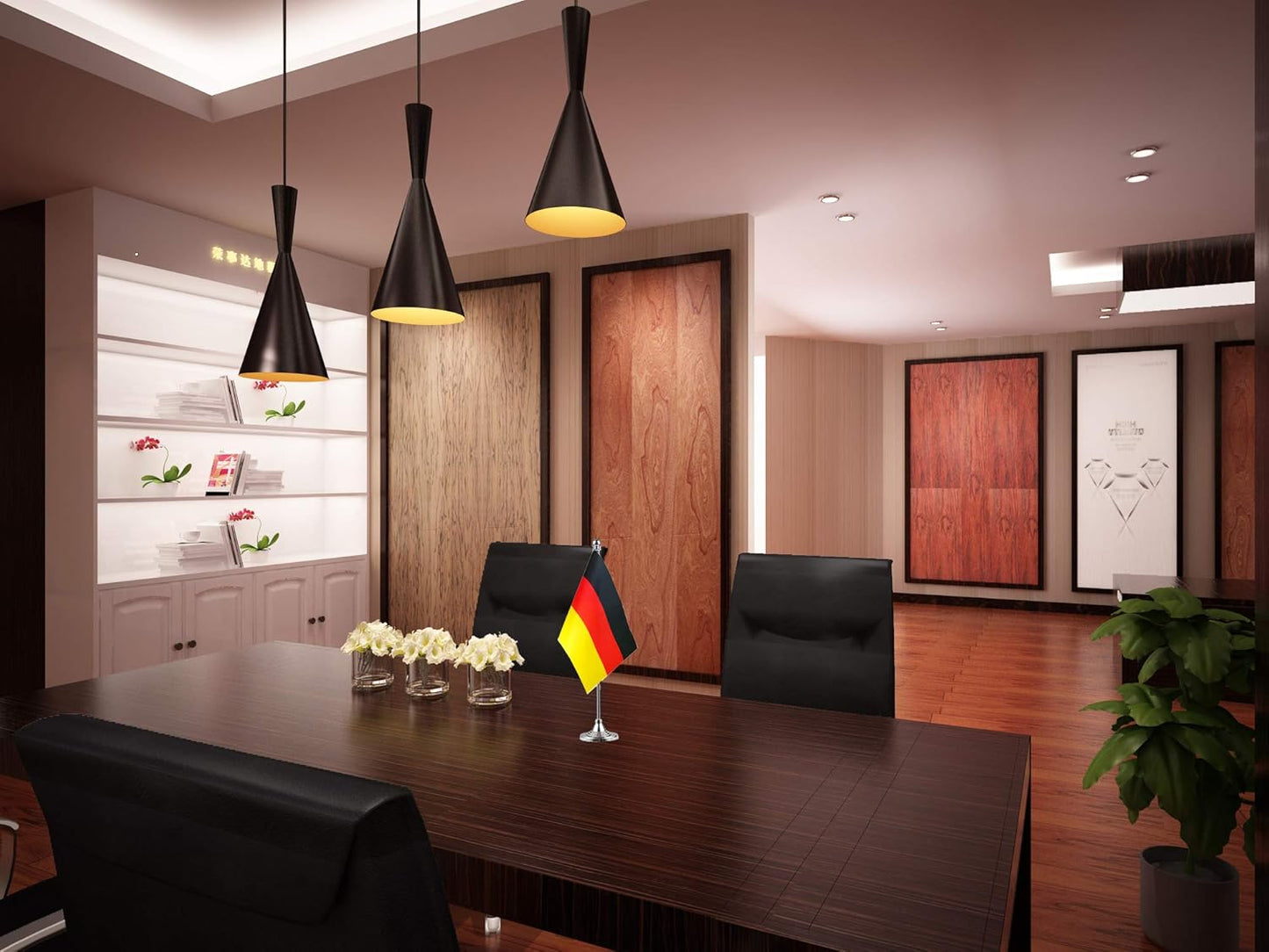 Germany German Flag Table Desk Flags,Office Flag,International World Country Flags Banners,Festival Events Celebration,Office Desk Home Decoration