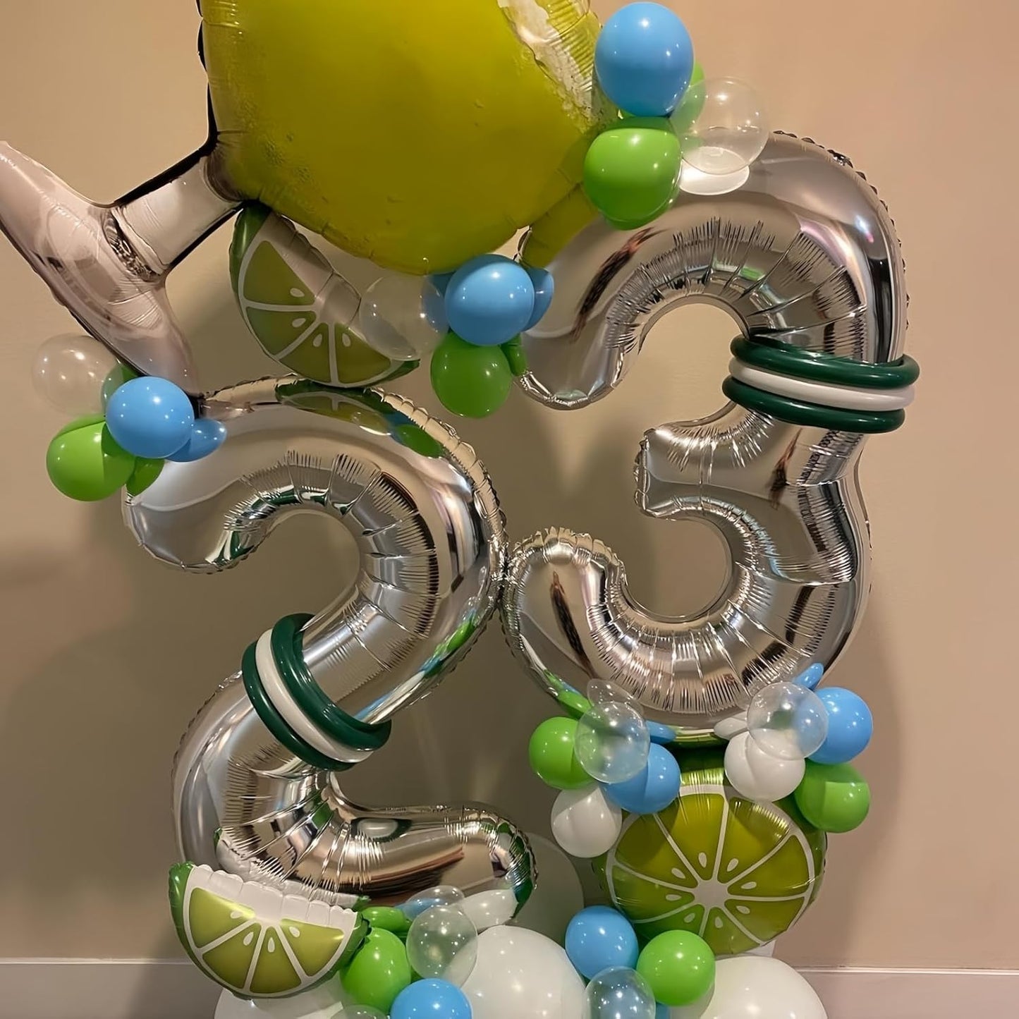 Silver 1 Balloon,40 Inch Number 1 Balloon,1st Birthday Balloon Decorations Helium Silver 1 Balloon Number for Birthday Party Decorations