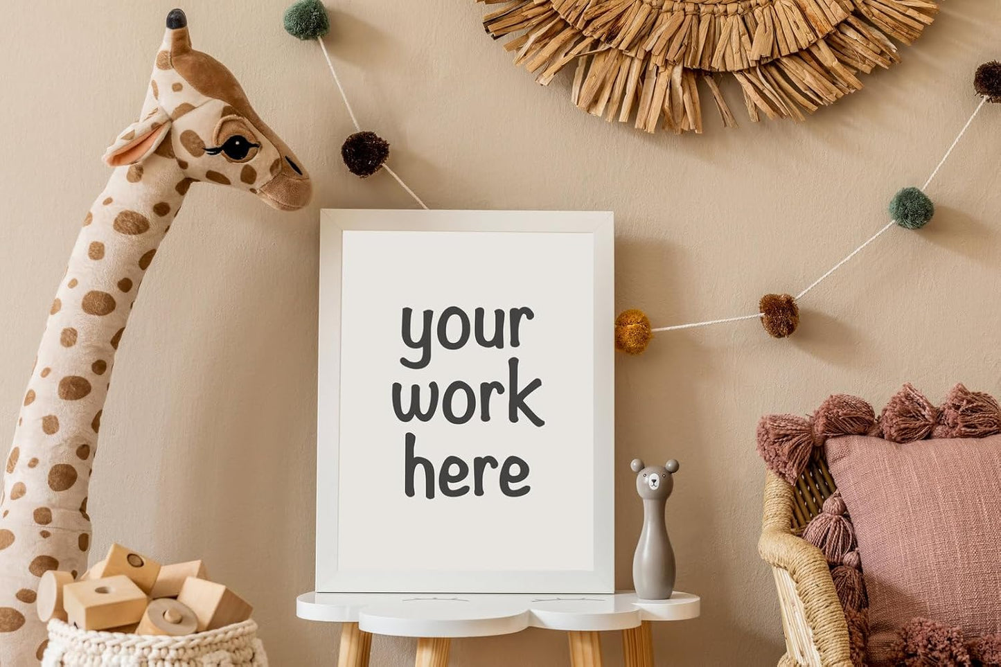 KTKDE A3 Poster Frame White Woodgrain Picture Frame-11.7x16.5in Set of 3- Photo Frame,Certificate Frame with Plexiglass for Wall Mount or Table Top Display