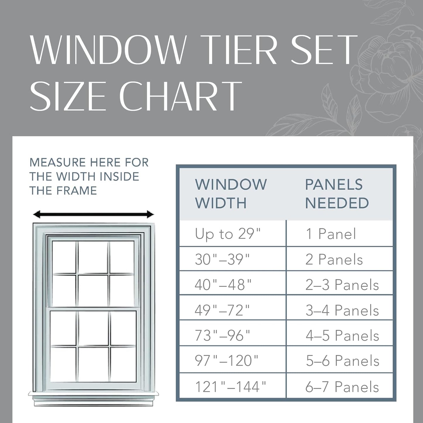 Elrene Home Fashions Autumn Pumpkin Grove Window Tier Set and Kitchen/Café Valance, 60"x36" (Set of 2 Tiers & Valance), Multi Color