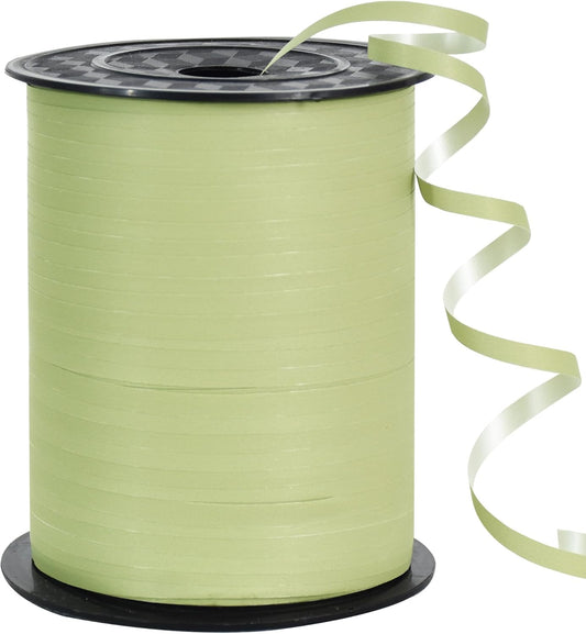 TONIFUL 500 Yards Curling Ribbon-Balloon Ribbon-Balloon String for Art&Craft Decor,Gift Wrapping,Ribbons and Bows for Christmas New Year Birthday Gifts Graduation Supplies (Grey Green)
