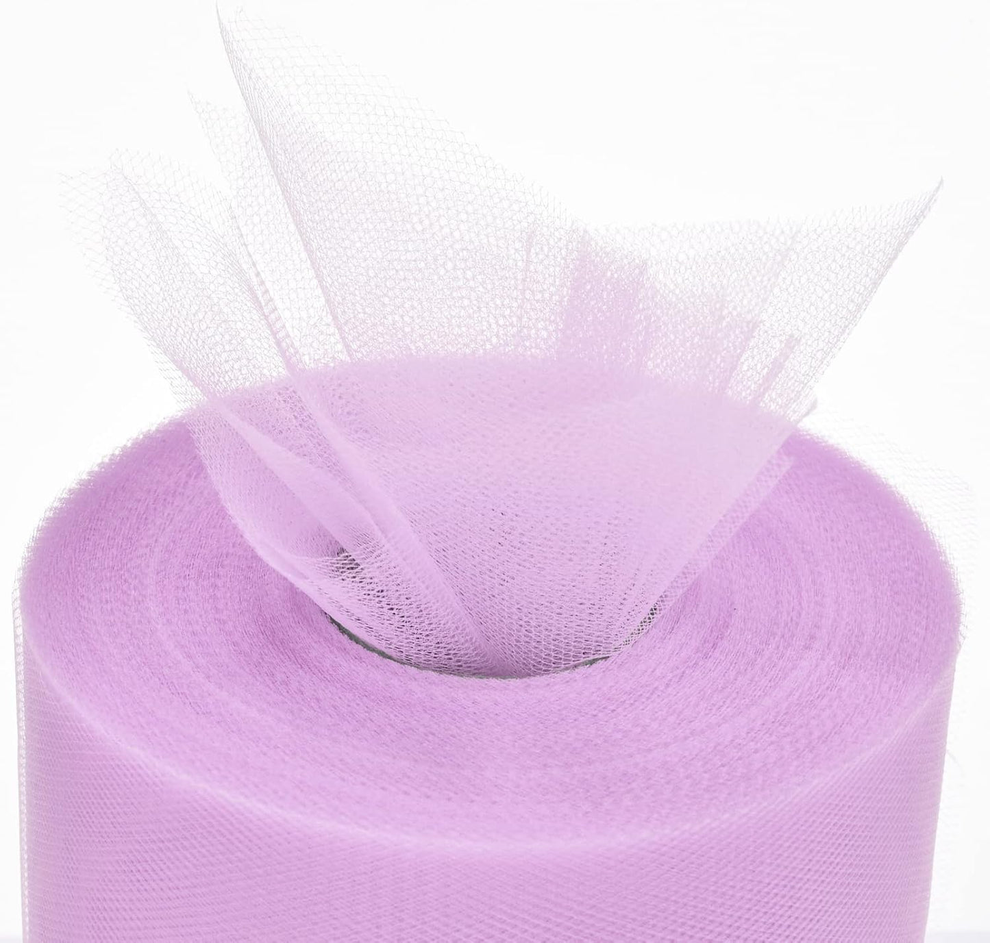 Tulle Rolls 6” by 100 Yards (300 feet) Tulle Roll Spool Fabric for DIY Tutu Skirts Wedding Baby Shower Crafts Decorations Party Supplies(Lilac)