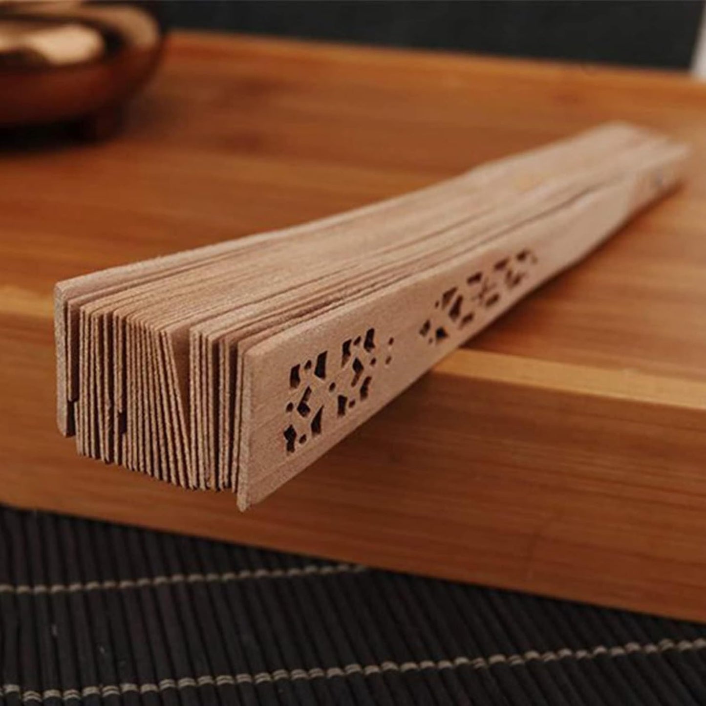 Sandalwood Fan (Set of 50 pcs) Wedding Favors&Birthday Gifts&Christmas Gift-Sunflower