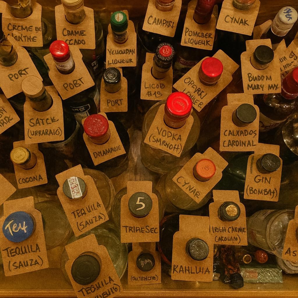 100 PCS Wine Bottle Tags –Paper Hanging Cellar Labels for Bottle Neck, Double-Sided Writable Gift Tags for Wine Racks, Champagne & Homebrew Organization (Kraft,)