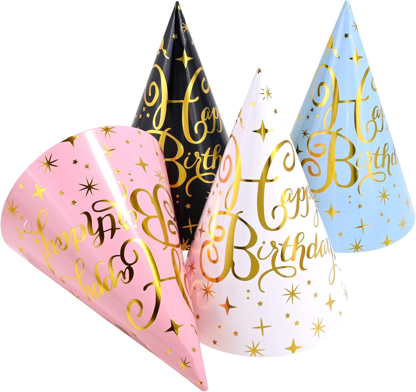 CANREVEL Party Hats for Kids and Adults, Party Headwear, Happy Birthday Hats, Birthday Party Decorations