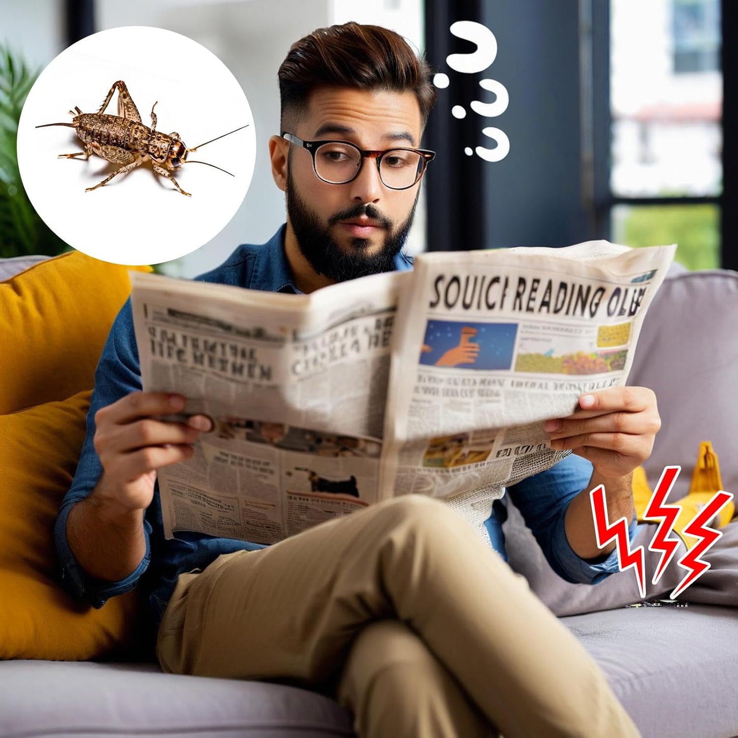 Cricket Noise Maker Prank (6PCS) - Stealth Hidden Beeping Gag Kit with Long-Lasting Battery, Multi-Sound Prank Devices for Office Pranks, Home, Car & April Fools Day Gifts for Adults