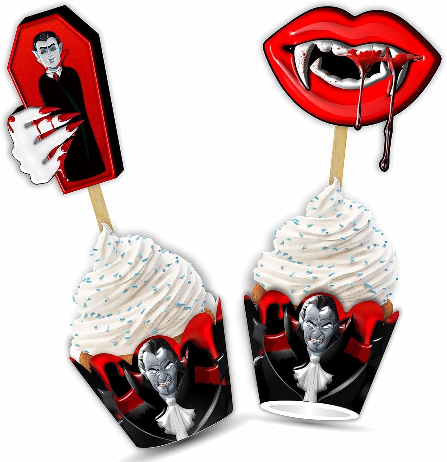 Seyal® Vampre Cupcake Wrapper