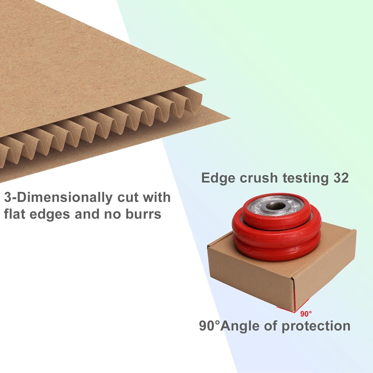 MEBRUDY 6x6x2 Inches Shipping Boxes Pack of 50, Small Corrugated Cardboard Box for Mailing Mailer Packing, Brown