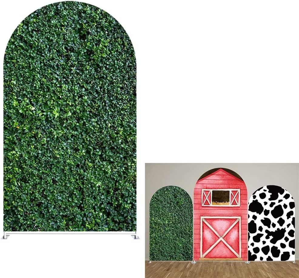Arch Backdrop Chiara Arch Stand Covers Stretchy Spandex Fabric Leaves Wall Background for Birthday Baby Shower Party Decoration