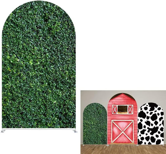 Arch Backdrop Chiara Arch Stand Covers Stretchy Spandex Fabric Leaves Wall Background for Birthday Baby Shower Party Decoration