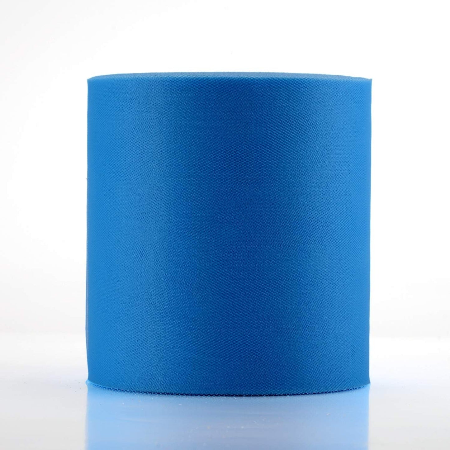 Tulle Fabric Roll, 6” by 200 Yards (600FT) Tulle Organza Fabric Spool for DIY Tutu Skirt Baby Shower Decor Wedding Backdrop Crafts Birthday Party Supplies (Peacock Blue)