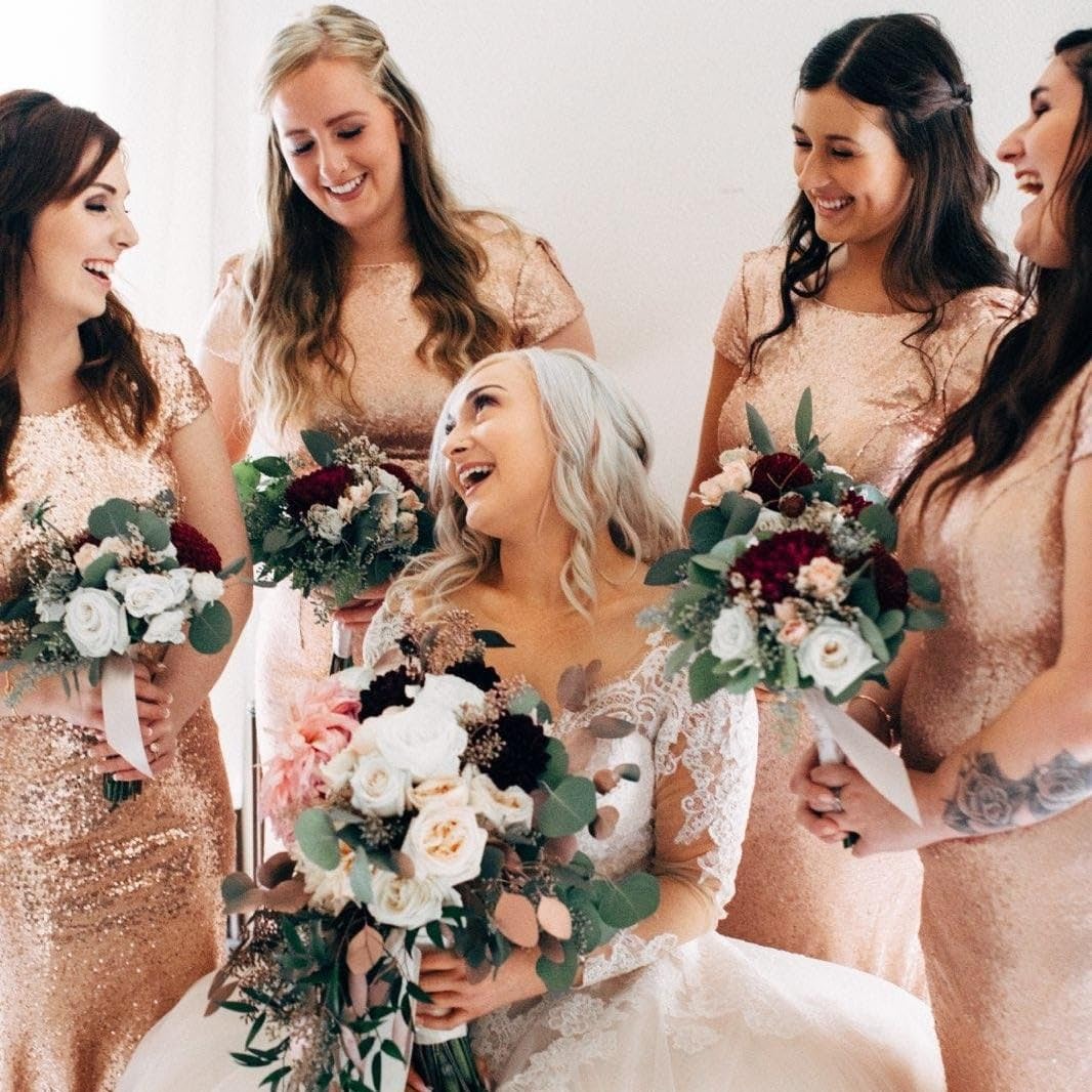 Bridesmaid Scrunchies Proposal Gifts 4.1inch square Hair Claws Bachelorette Hair Clip heart sunglasses Girls gift for Wedding Party Favors (White)