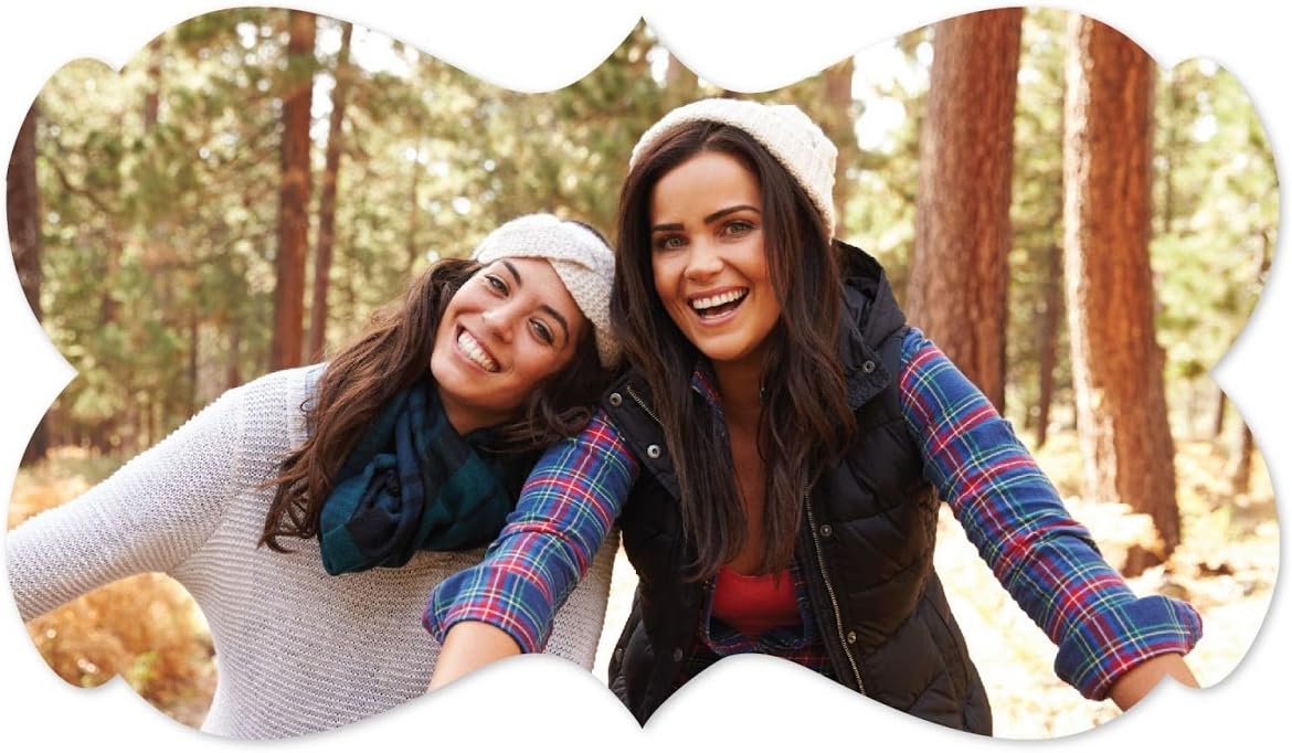 Andaz Press Bulk Photo Personalized Gift and Party Favors Collection, Fancy Frame Label Stickers, Custom Photo, 36-pack