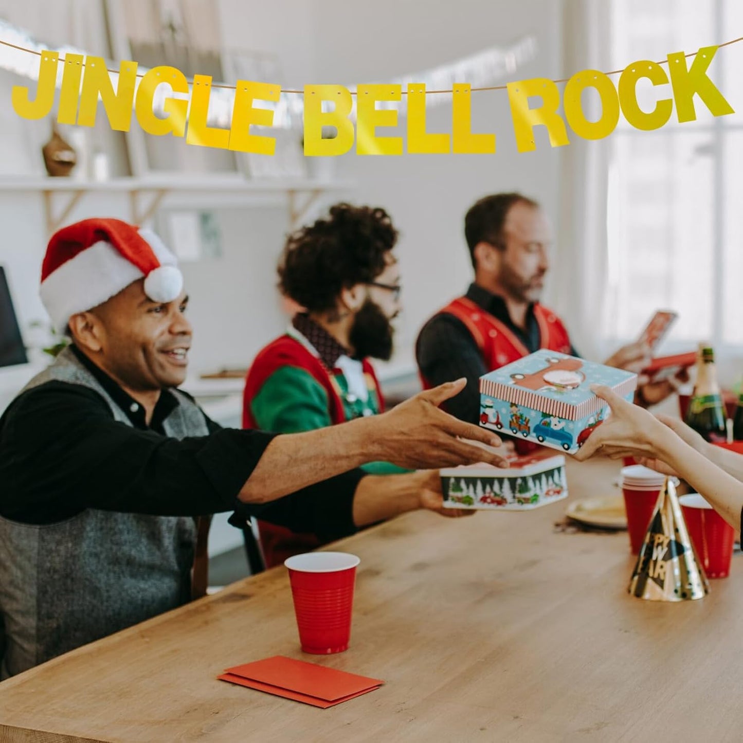 BEISHIDA Double-Sided Gold 116 PCS DIY Letter Banner Kit Make Your Own Banner,Including 111 Letters and Numbers 3 Rope and 9 Threading Device,Customized for Birthday Graduation Wedding Decor