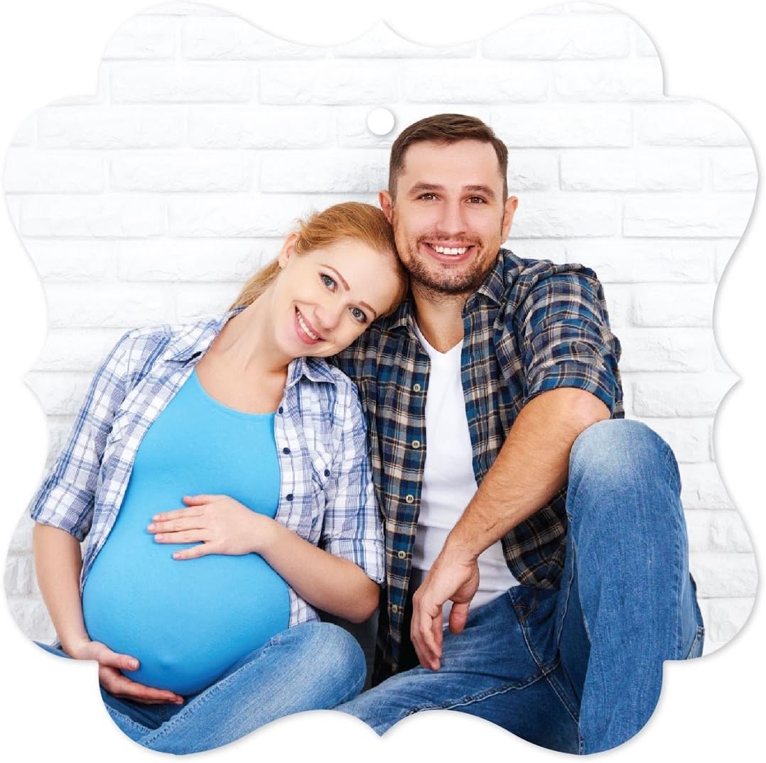 Andaz Press Bulk Photo Personalized Gift and Party Favors Collection, Fancy Frame Gift Tags, Custom Photo, 24-pack