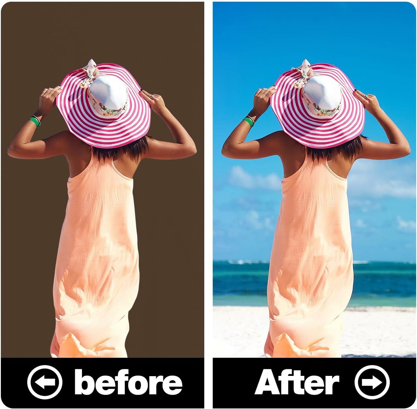 10x20FT Large Brown Screen Backdrops for Photography,High Density, Wrinkle Resistant, Photo Video Studio, Party, Events Product Shooting Props