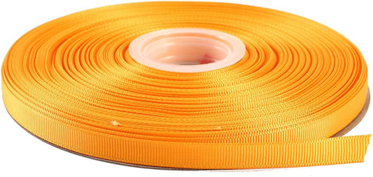 ITIsparkle 3/8" Inch Grosgrain Ribbon 50 Yards-Roll Set for Gift Wrapping Scrap Books Party Favor Hair Braids Baby Shower Decoration Cake Decoration Floral Arrangement Craft Supplies, Gold Ribbon