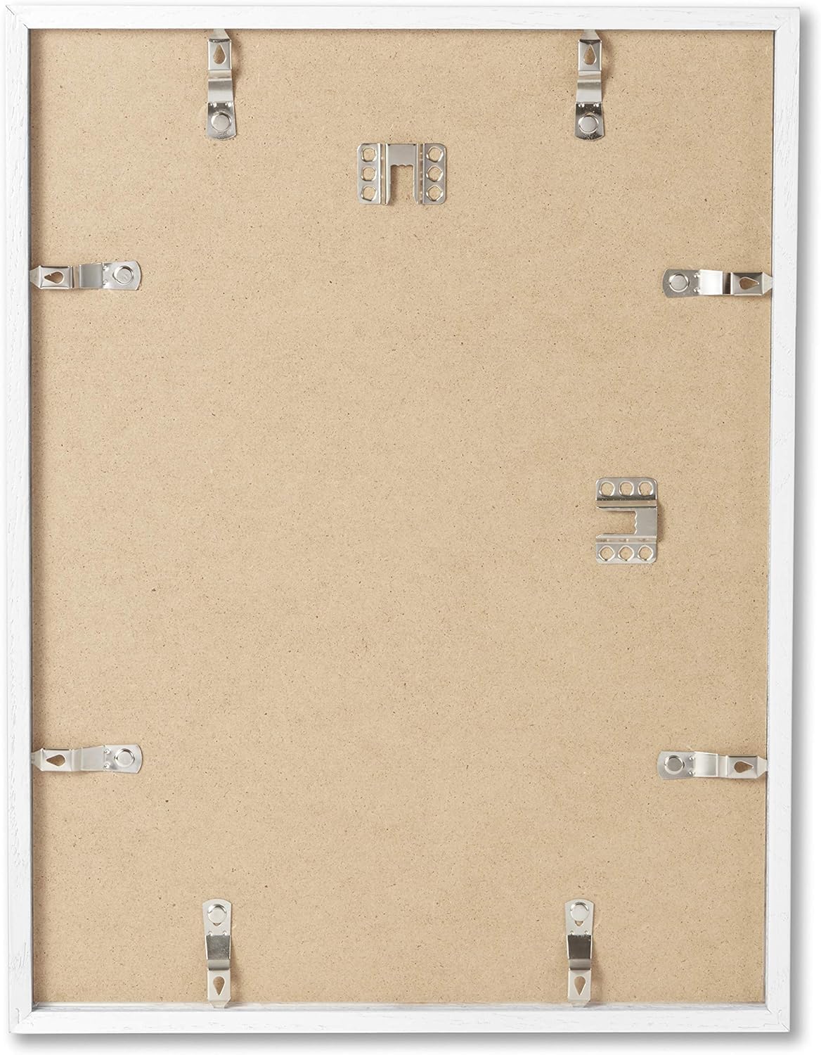 Opposite Wall - 12x18 in - White Oak Wood Picture Frame - Lightweight, Versatile & Shatterproof - Wall Hanging Poster or Photo Frame - Wall Decor for Office, Gallery & Home