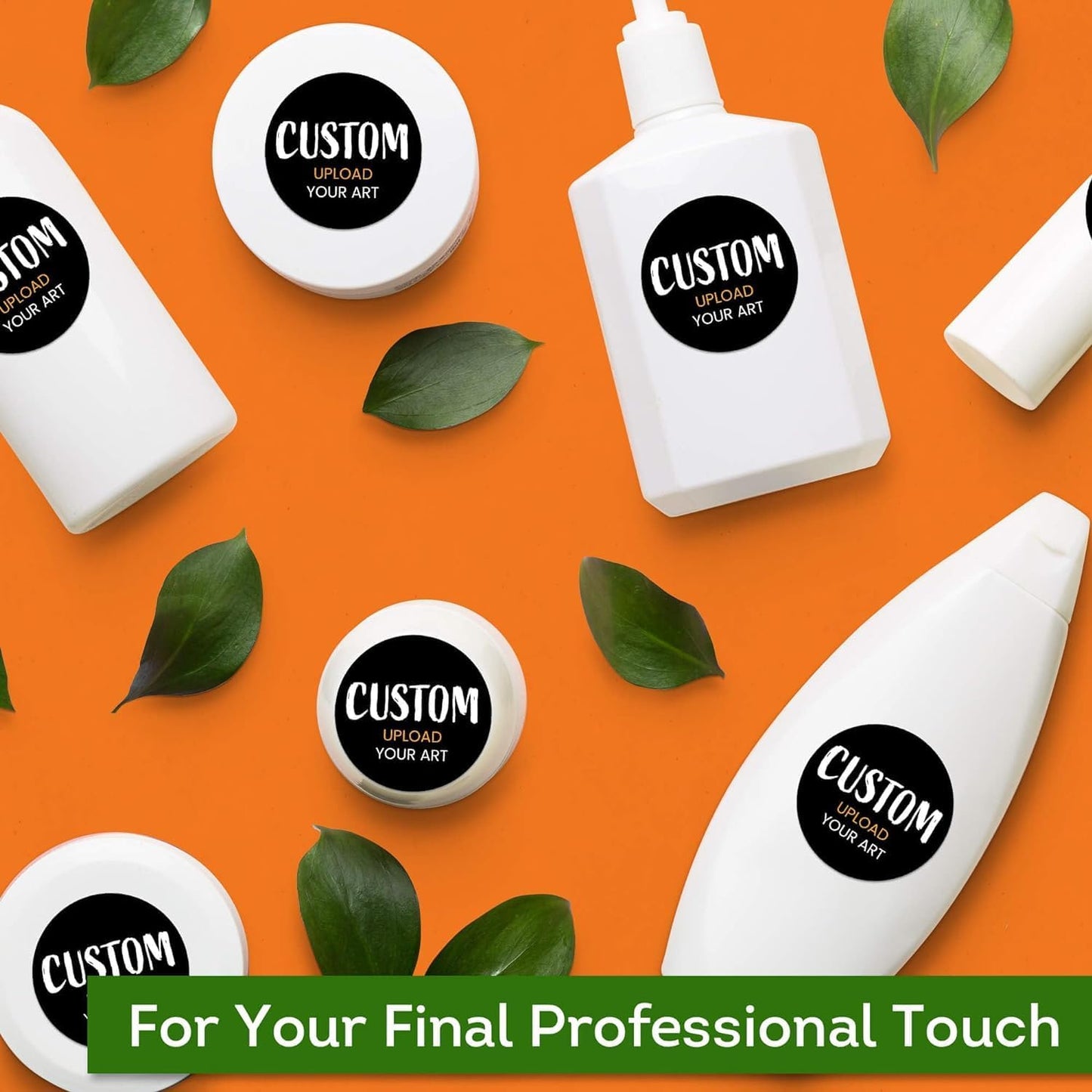 Custom Stickers for Weddings, Birthdays & Businesses - Personalized Labels with Your Logo - Waterproof, Fade and Heat Resistant - Pack of 100-1000 (Custom Image, 2 Inch)