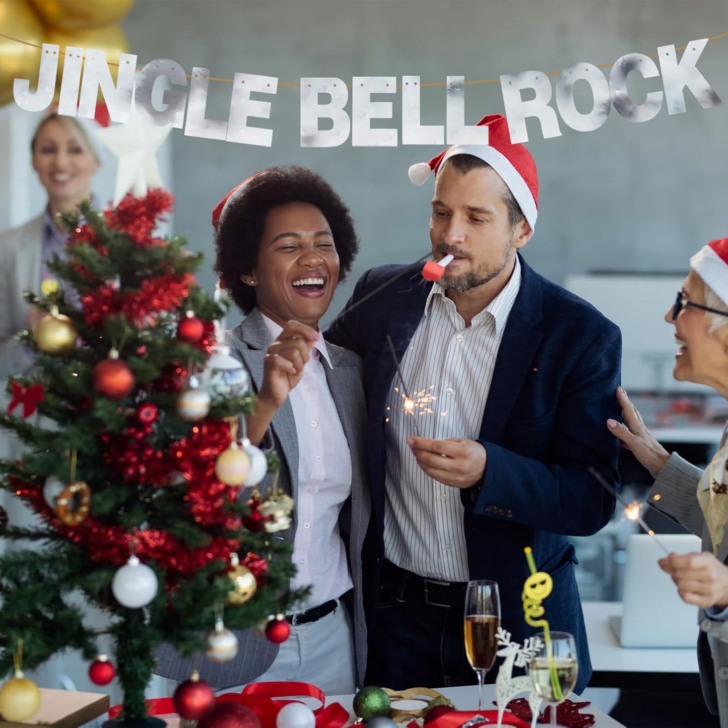 BEISHIDA Double-sided Silver 116 PCS DIY Letter Banner Kit Make Your Own Banner,Including 111 Letters and Numbers 3 Rope and 9 Threading Device,Customized for Birthday Graduation Wedding Decor