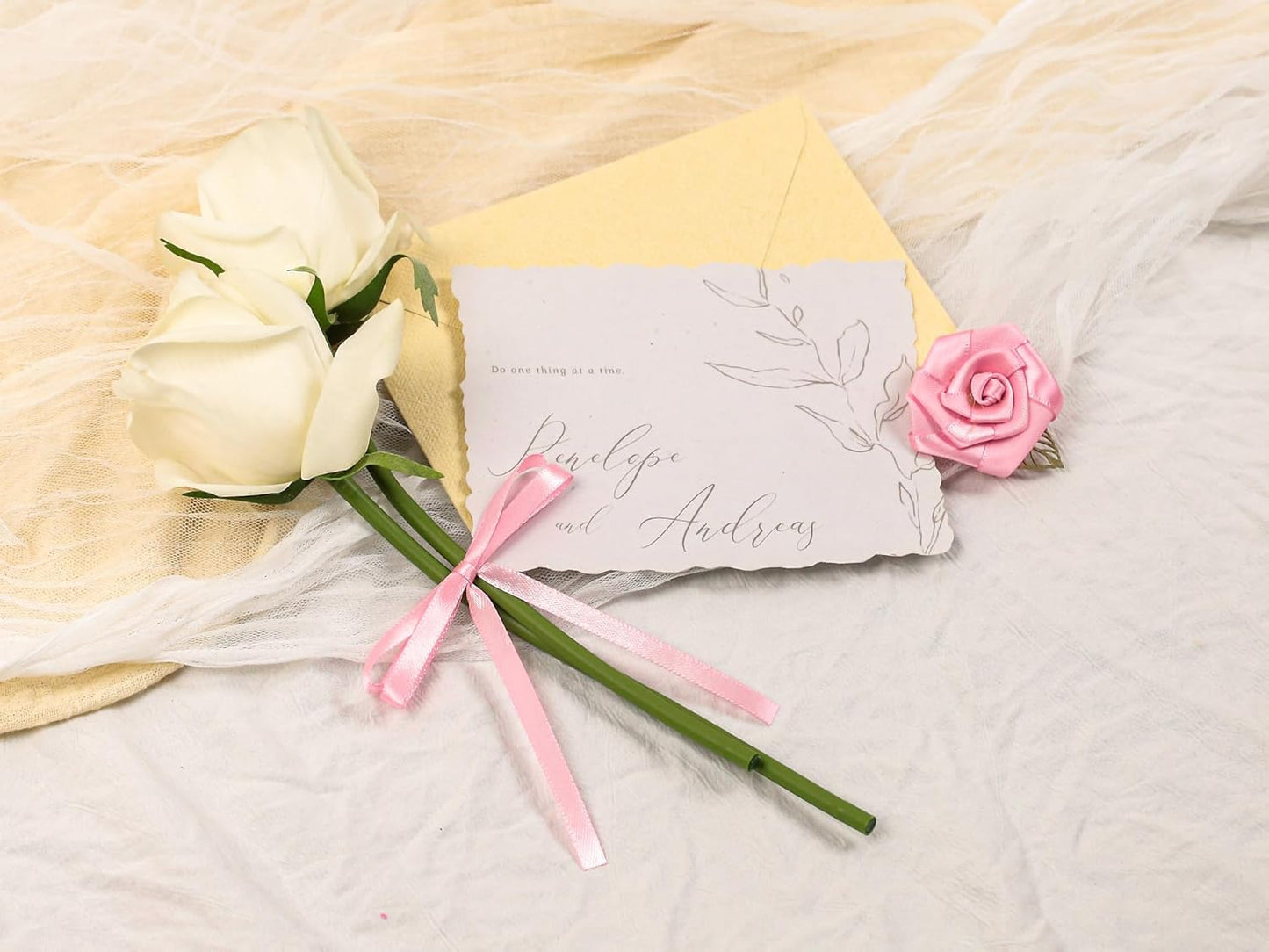 Rose Pink Satin Ribbon 1/4 inch X Continuous 100 Yards, Single Face Polyester Ribbon Perfect for Gift Wrapping, Flower Bouquet, Wedding Decor, Crafts, Bow Making, Sewing and More