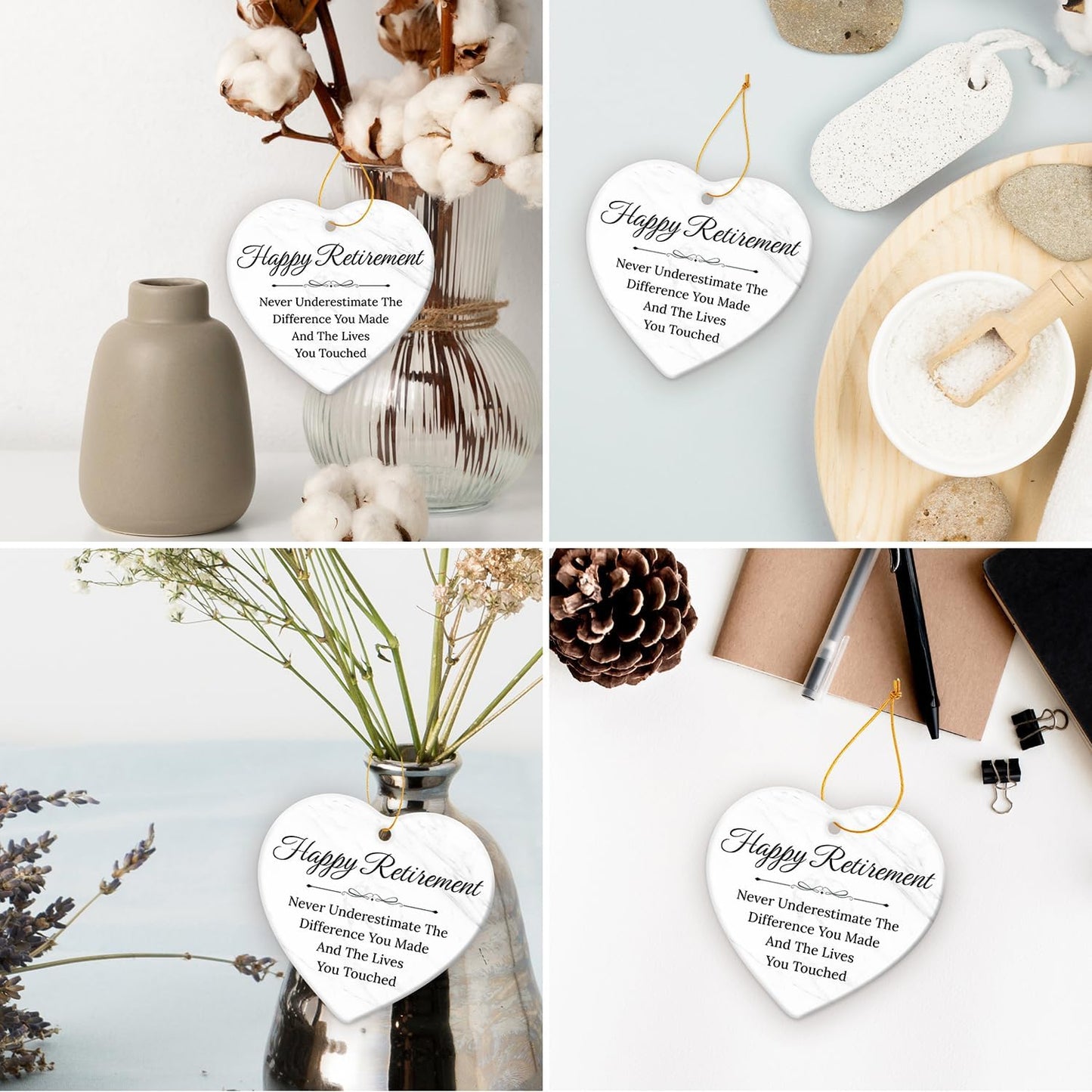 HEXMOZ Retirement Ornament 2025 - Retirement Gifts for Men, Women 2025 - Retired Gifts for Coworker, Boss, Teacher, Nurse - Retired Christmas Ornament - Christmas Decoration